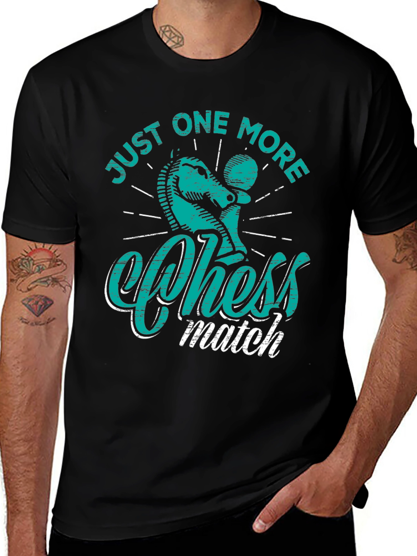 Variant 20 of Just One More Chess Match T-Shirt