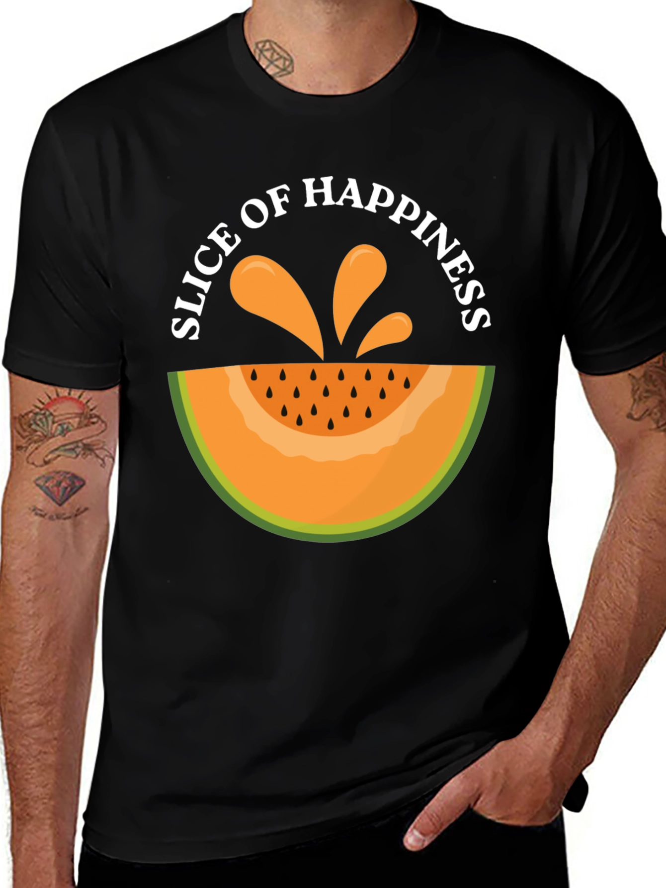 Variant 4 of Slice of Happiness Graphic T-Shirt