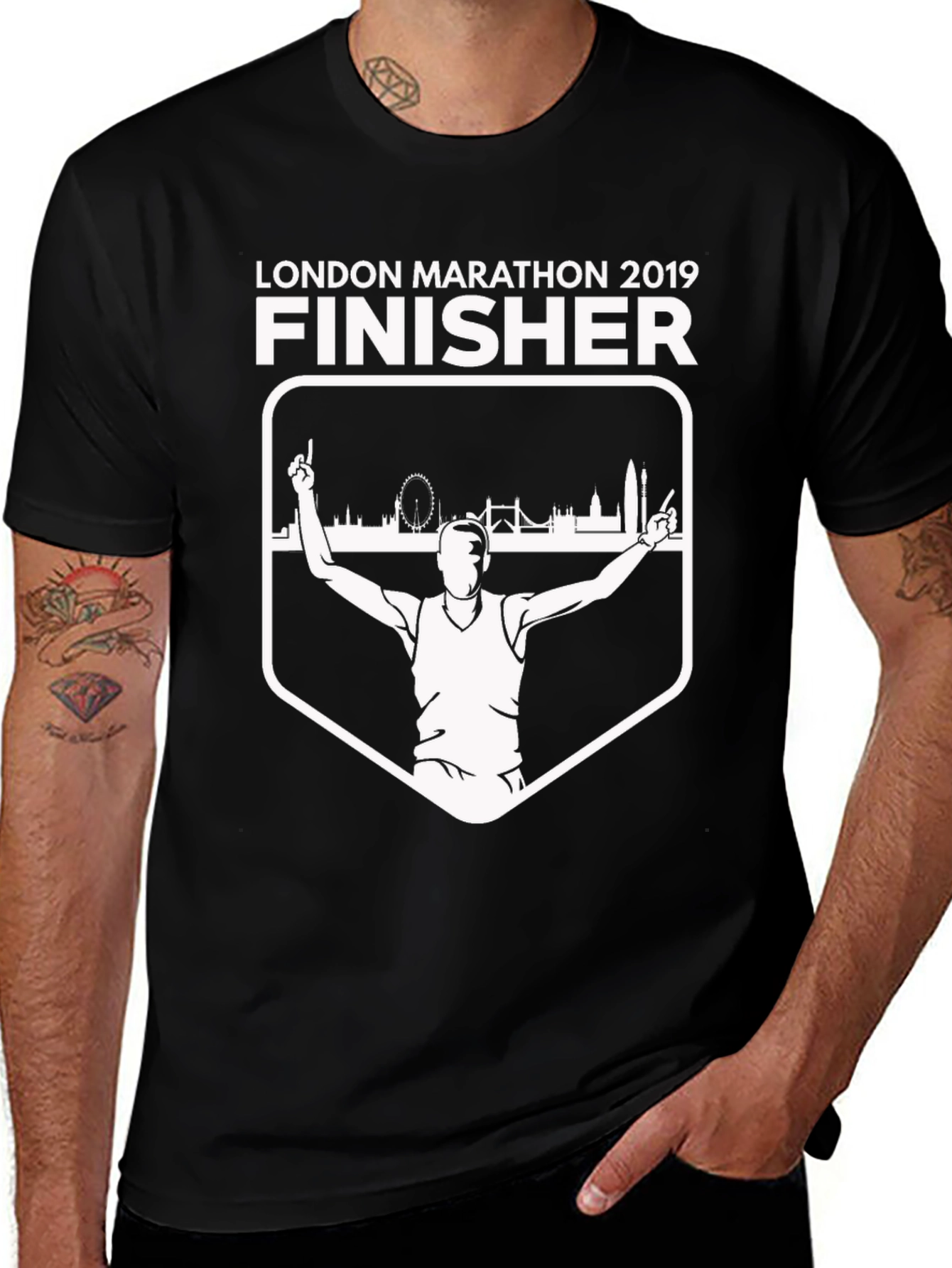 Variant 5 of London Marathon 2019 Finisher T-Shirt