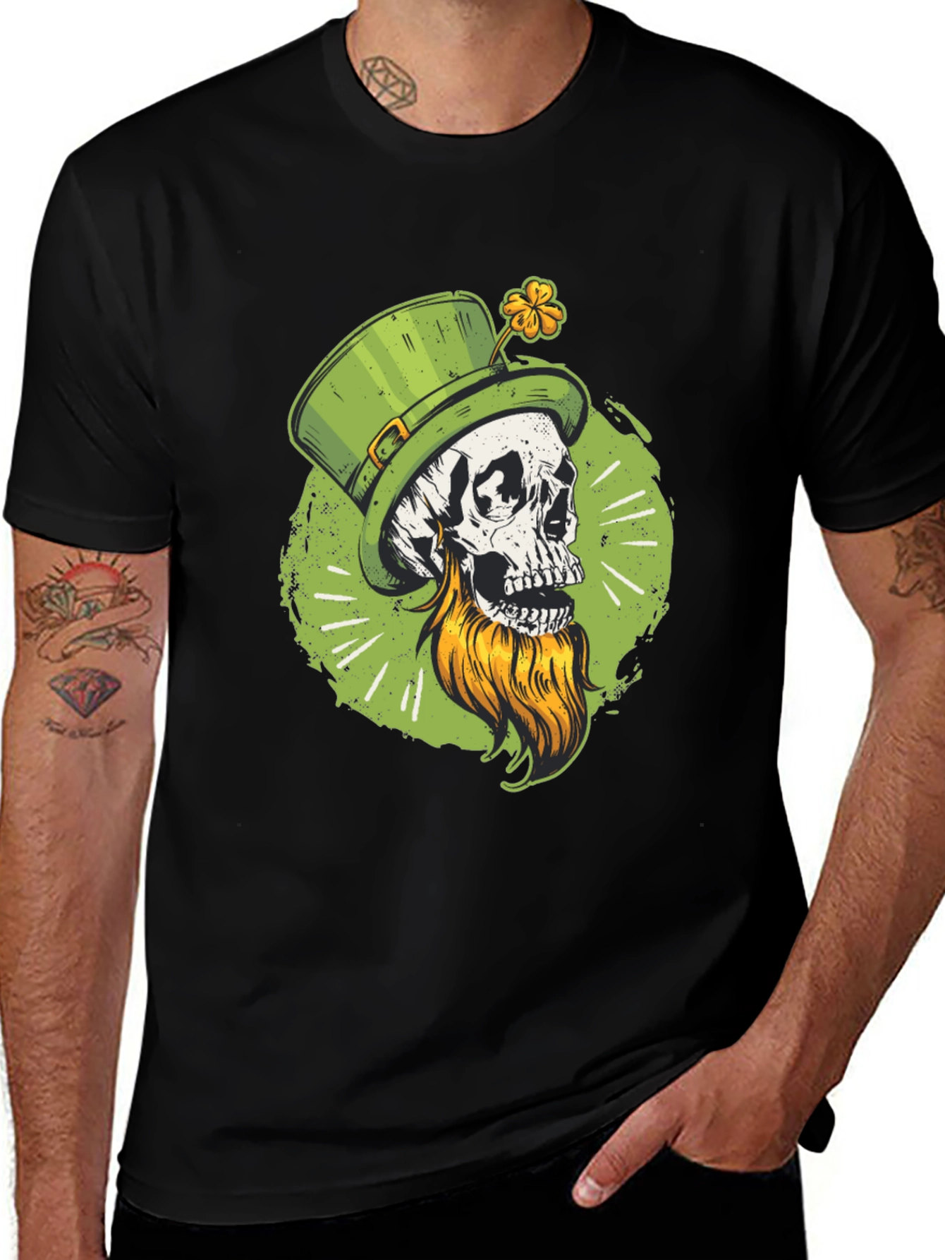 Skull Leprechaun T-Shirt - St. Patrick's Day