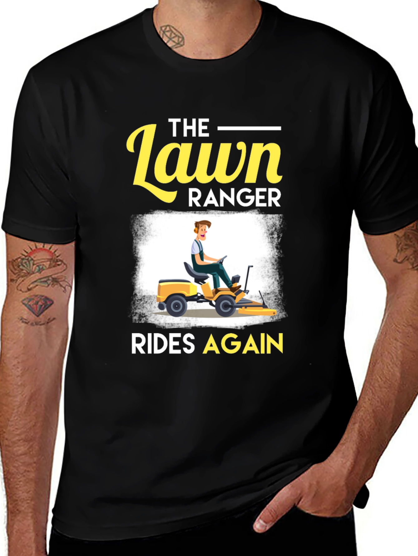 Variant 21 of Lawn Ranger Rides Again T-Shirt