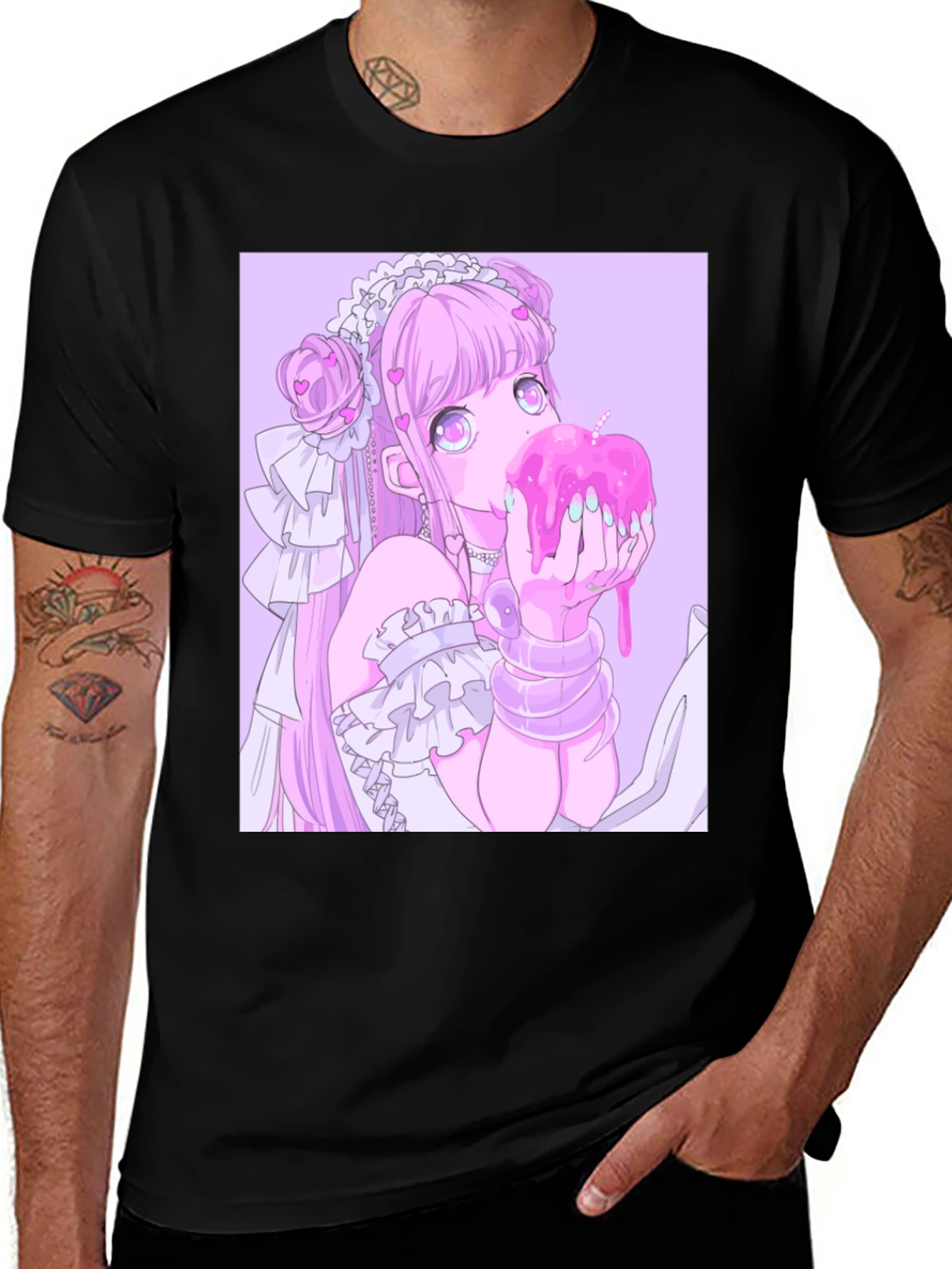 Variant 14 of Anime Girl Graphic Tee - Kawaii Fashion Shirt