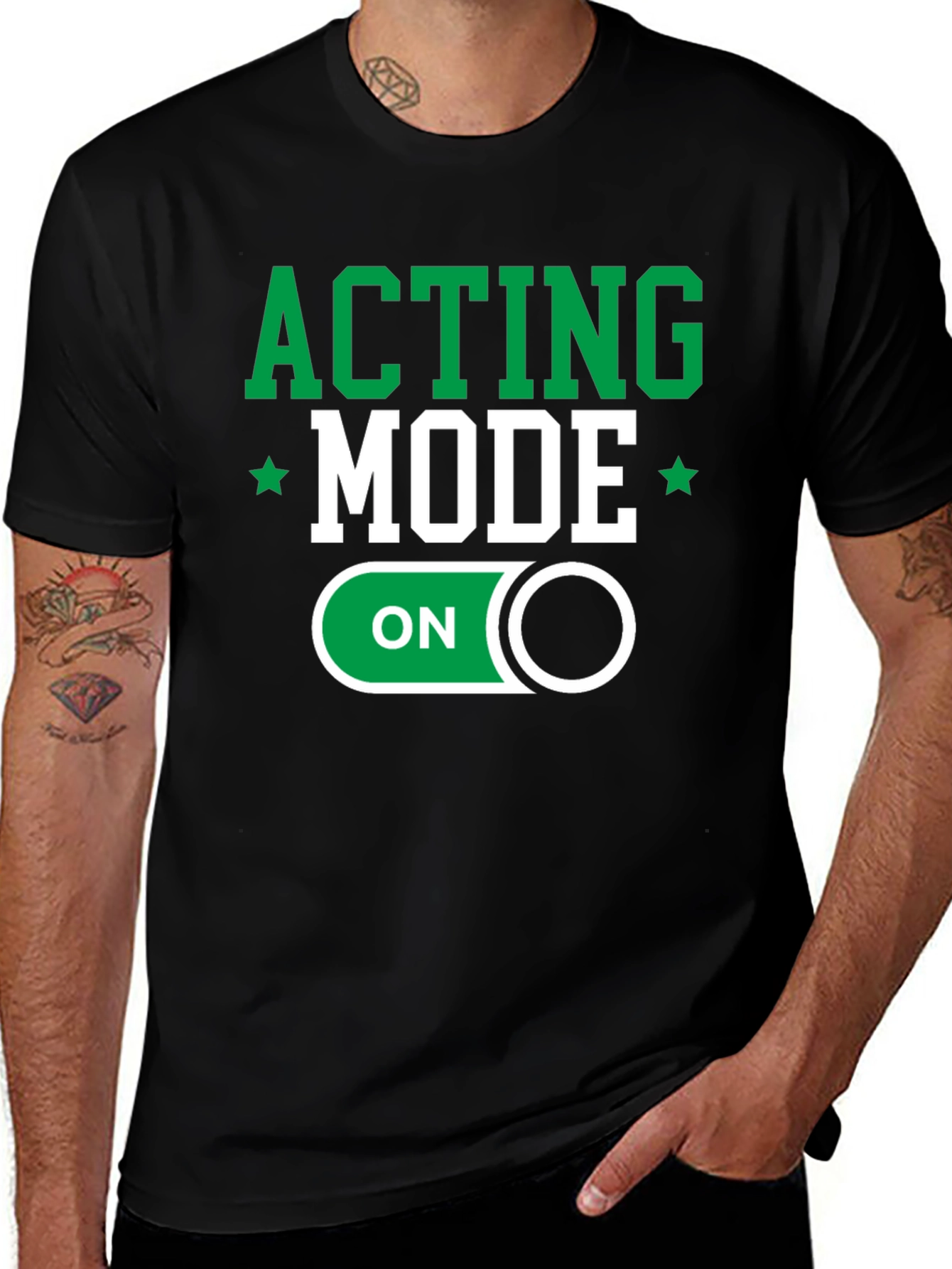 Variant 18 of Acting Mode ON T-Shirt Funny Actor Gift