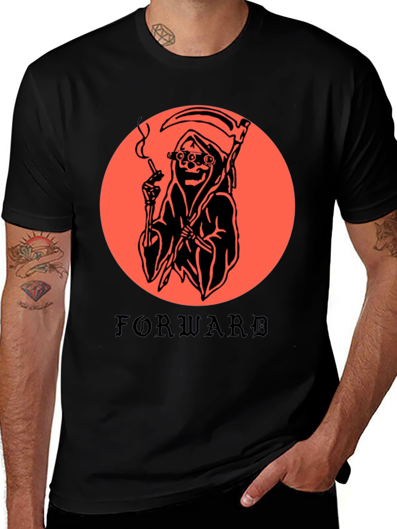 Variant 25 of Forward Reaper Graphic Tee - Trendy Streetwear