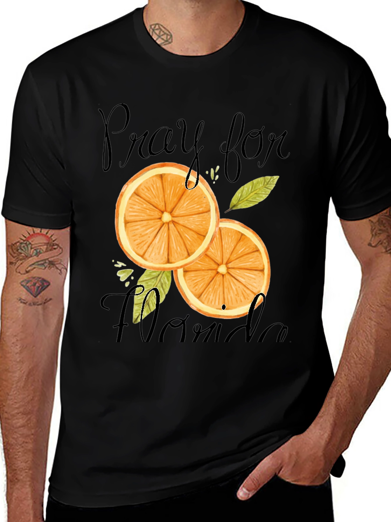 Variant 20 of Pray for Florida Orange T-Shirt