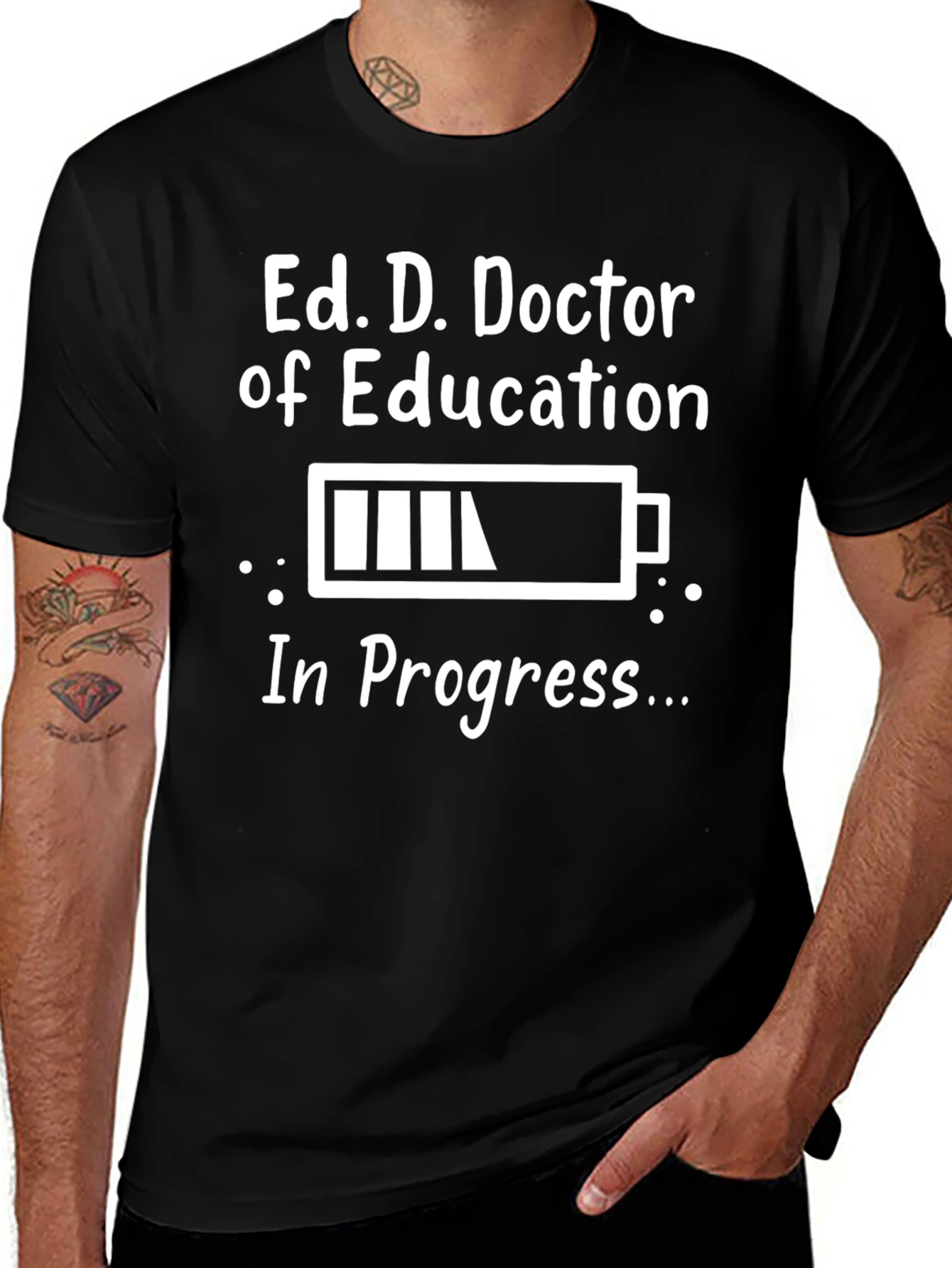 Variant 28 of Ed.D. Doctor of Education In Progress T-Shirt