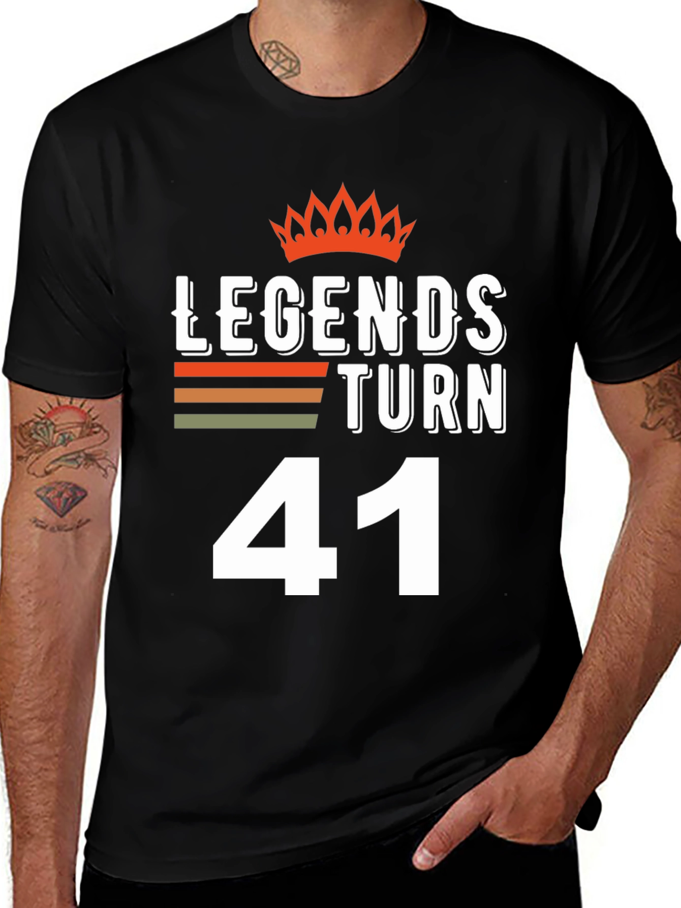 Variant 14 of Legends Turn 41 Birthday T-Shirt