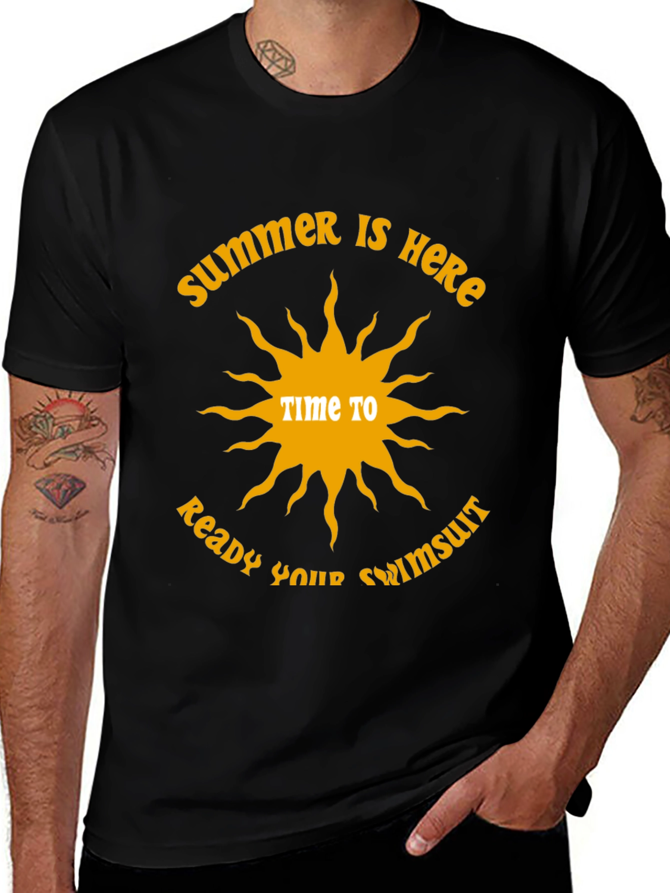 Variant 24 of Summer is Here T-Shirt - Ready Your Swimsuit