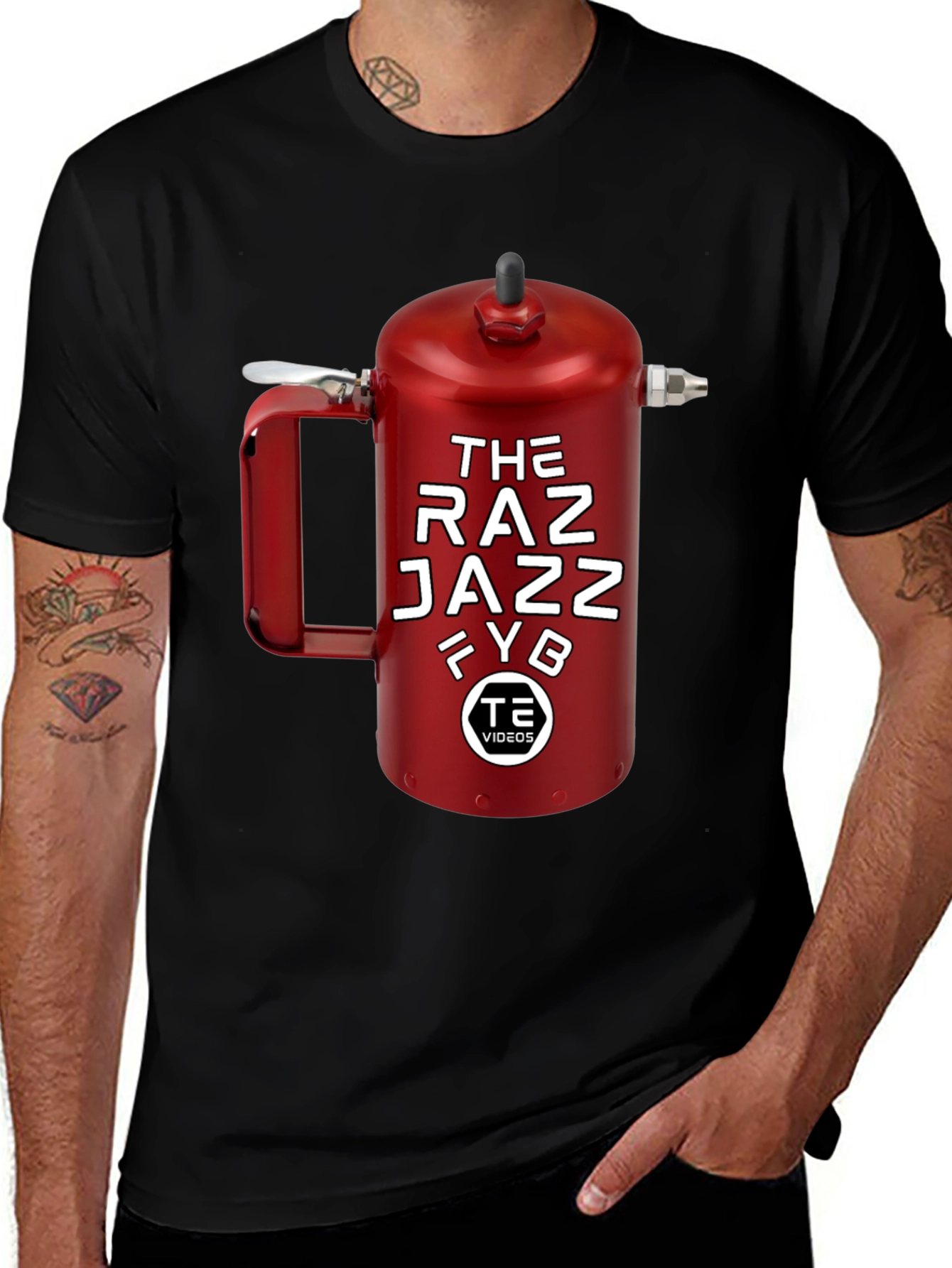 Variant 7 of RAZ JAZZ FYB TE Videos T-Shirt