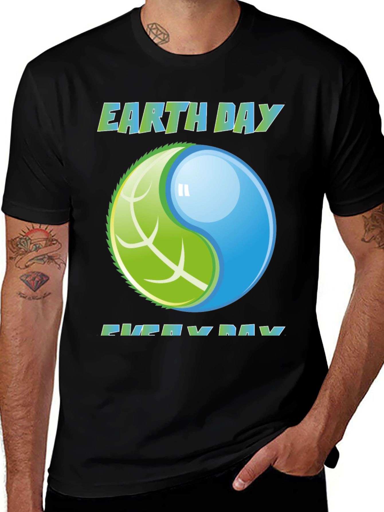 Earth Day Everyday Graphic T-Shirt