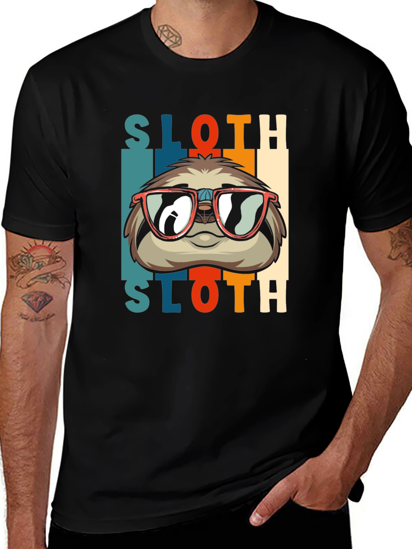 Variant 5 of Cool Sloth T-Shirt 