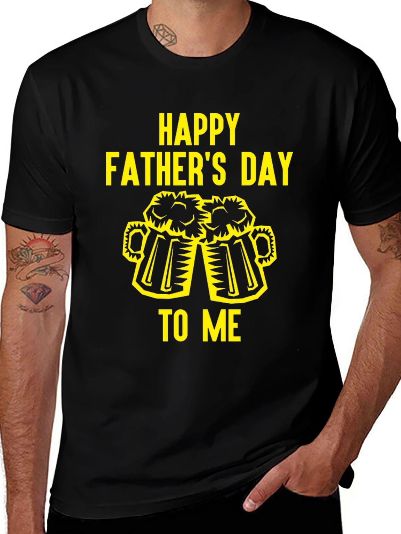 Happy Father's Day Beer Mug T-Shirt
