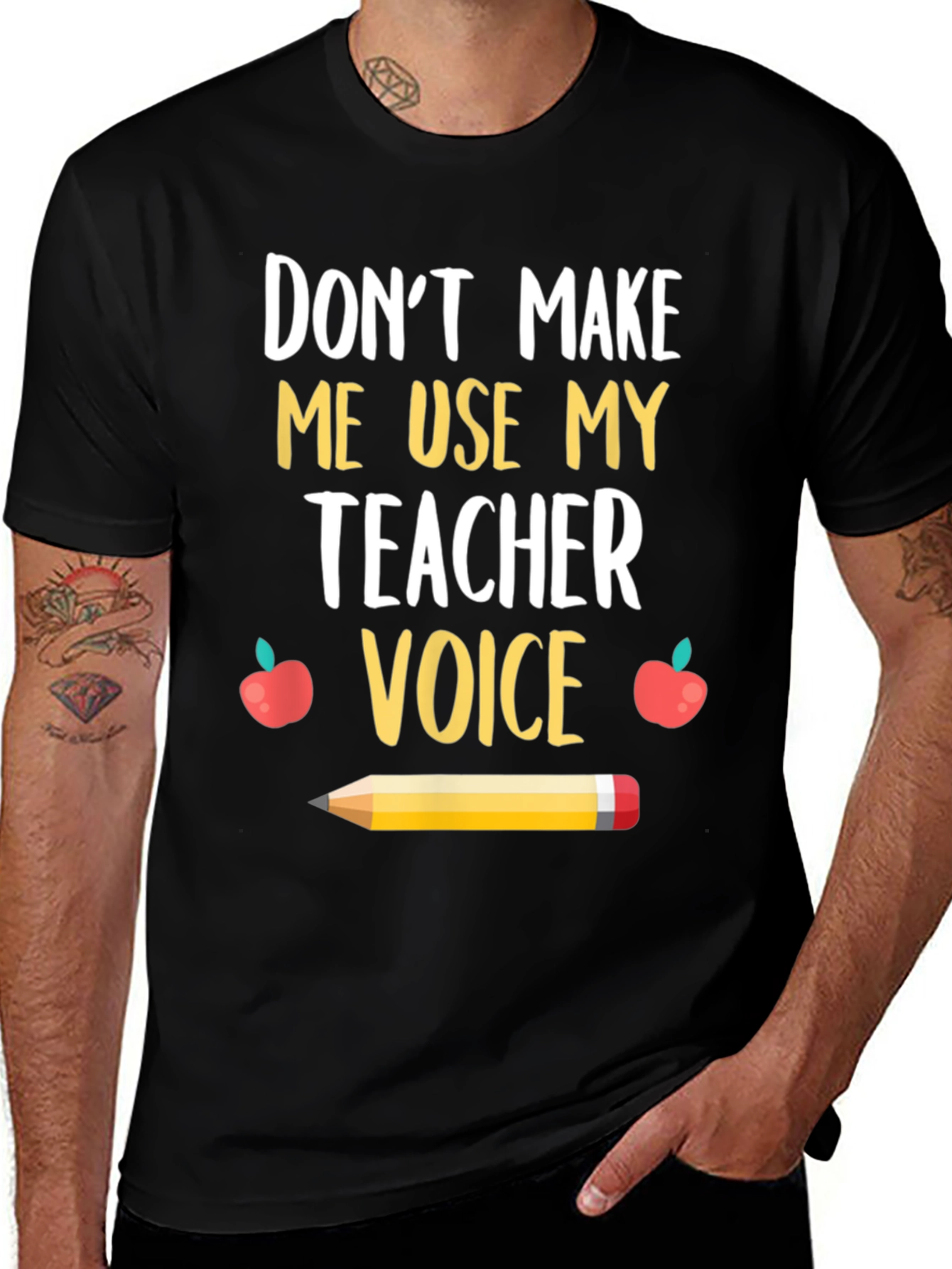 Variant 7 of Teacher Voice Graphic T-Shirt
