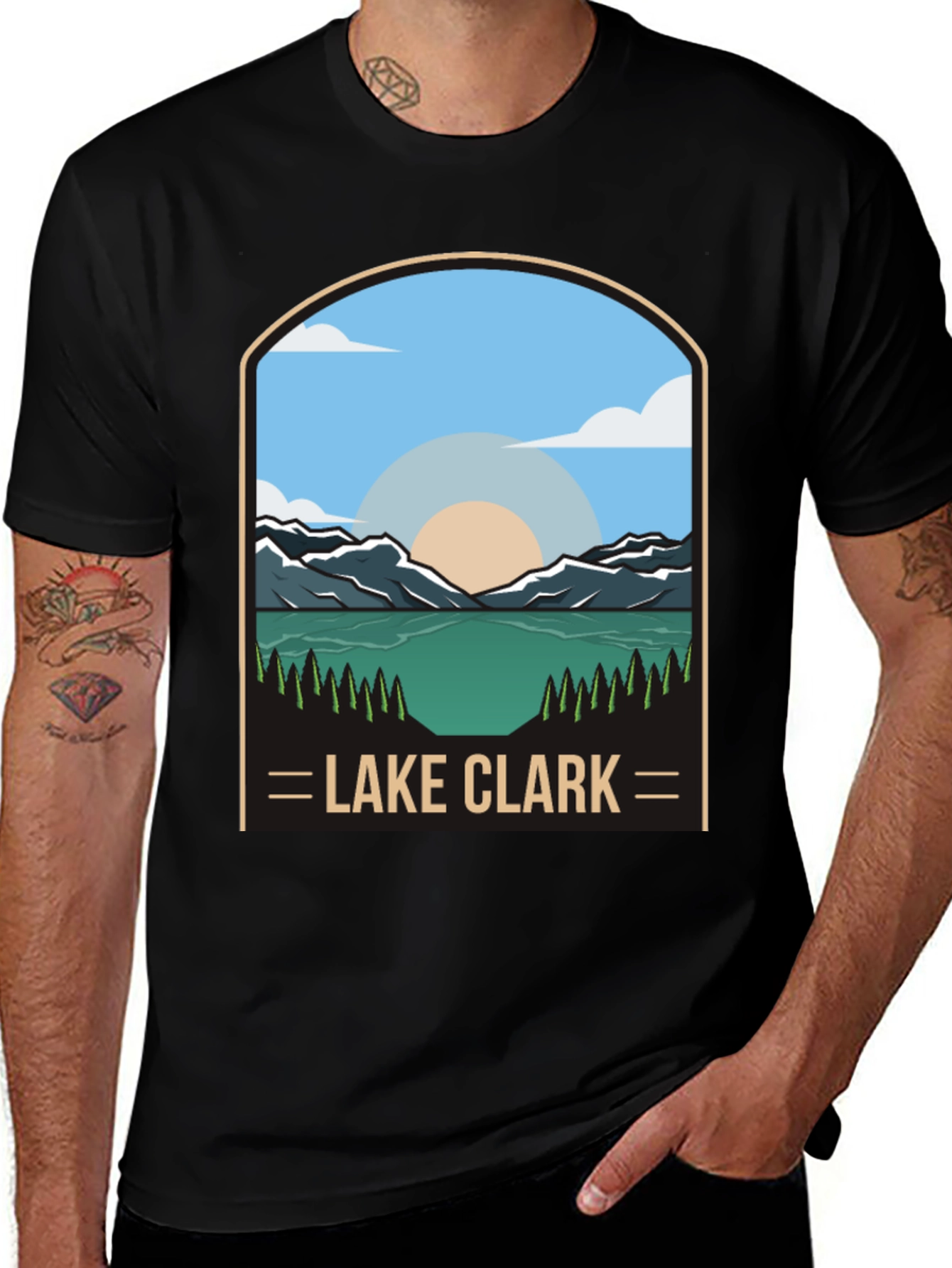 Lake Clark Graphic T-Shirt - Adventure Ready!