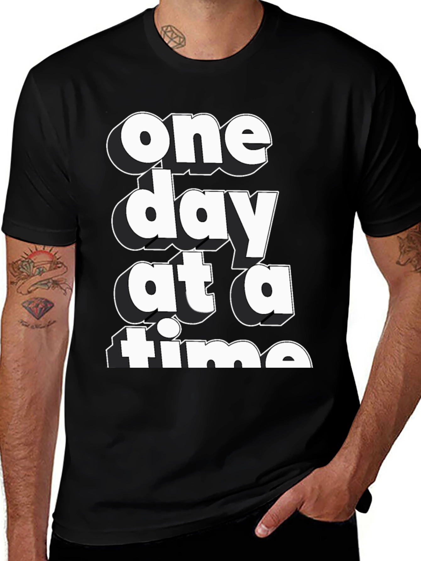 Variant 16 of One Day at a Time Graphic T-Shirt