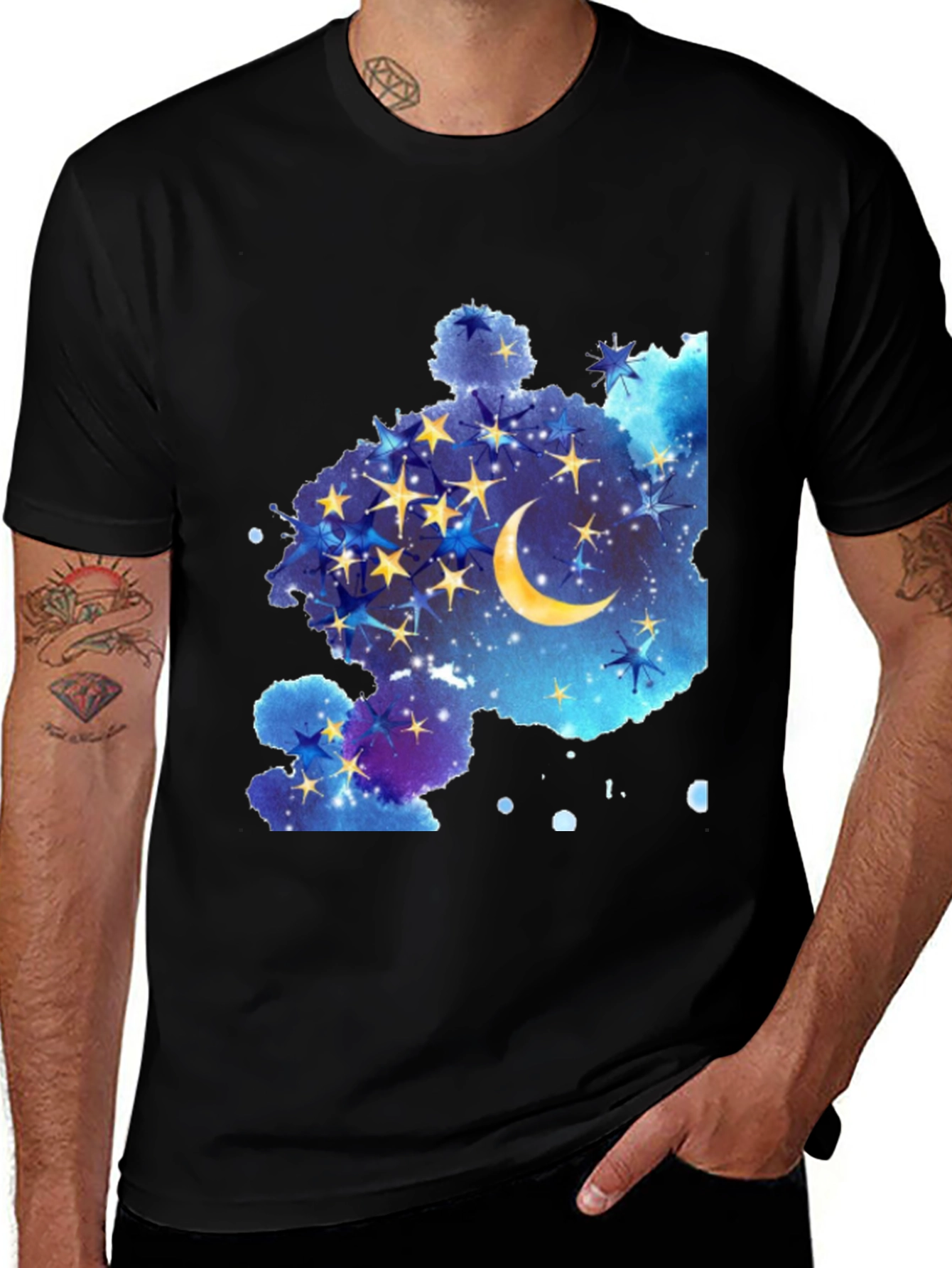 Variant 20 of Celestial Dreams Black T-Shirt