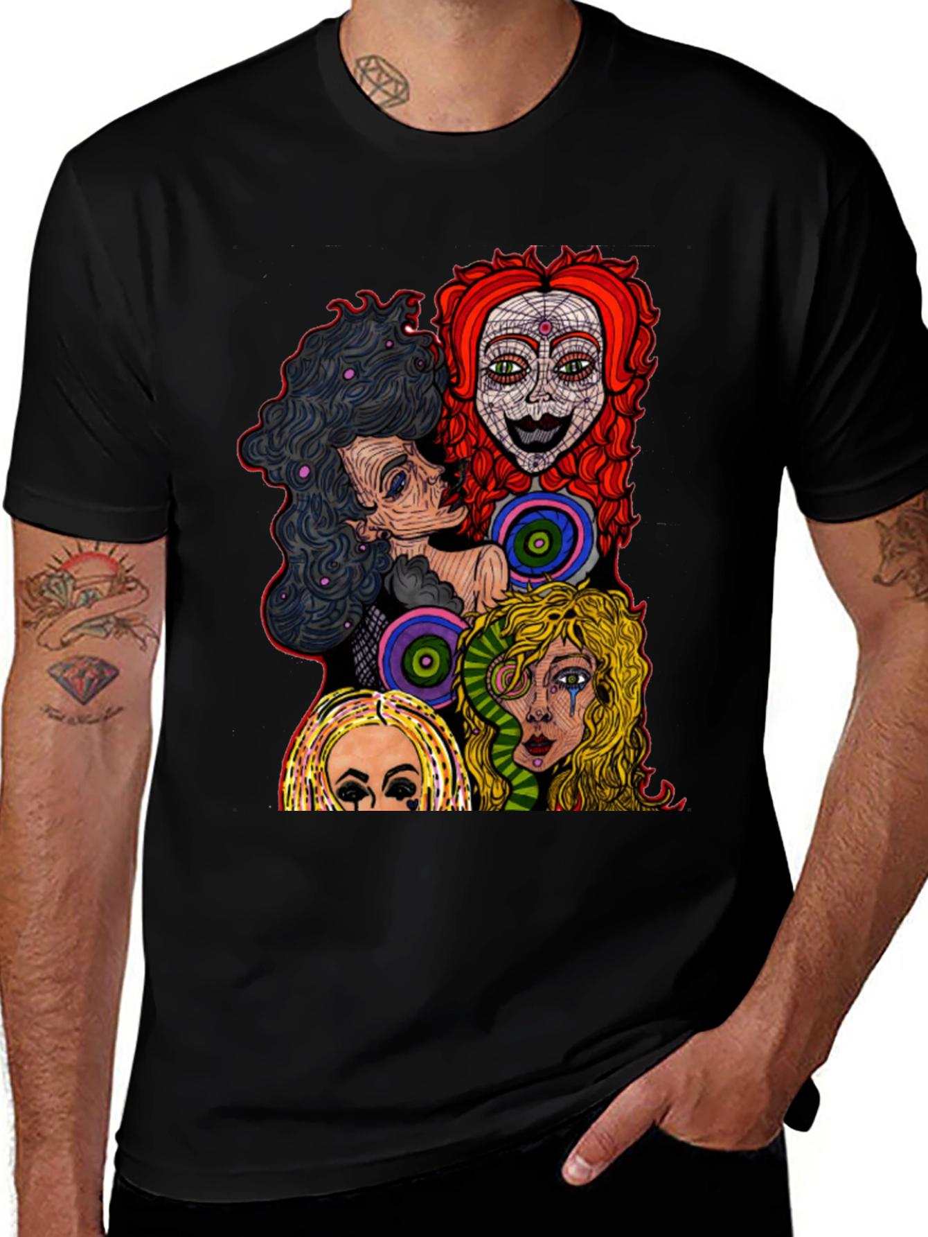 Variant 21 of Witches Black T-Shirt: Bewitching Graphic Tee for Women