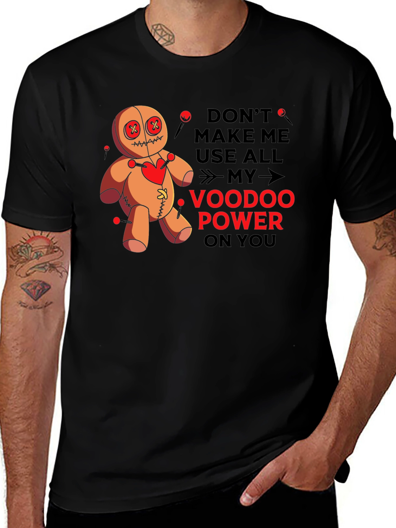 Variant 27 of Voodoo Power Graphic T-Shirt