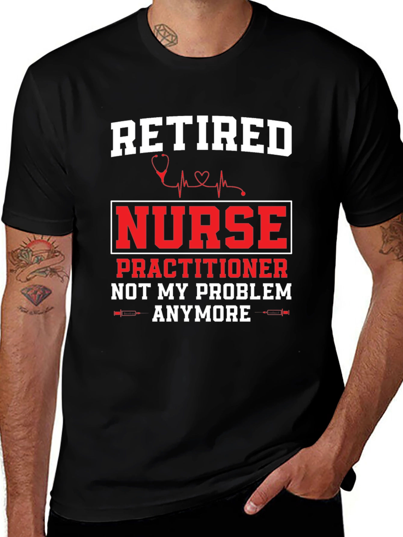 Variant 18 of Retired Nurse Practitioner T-Shirt