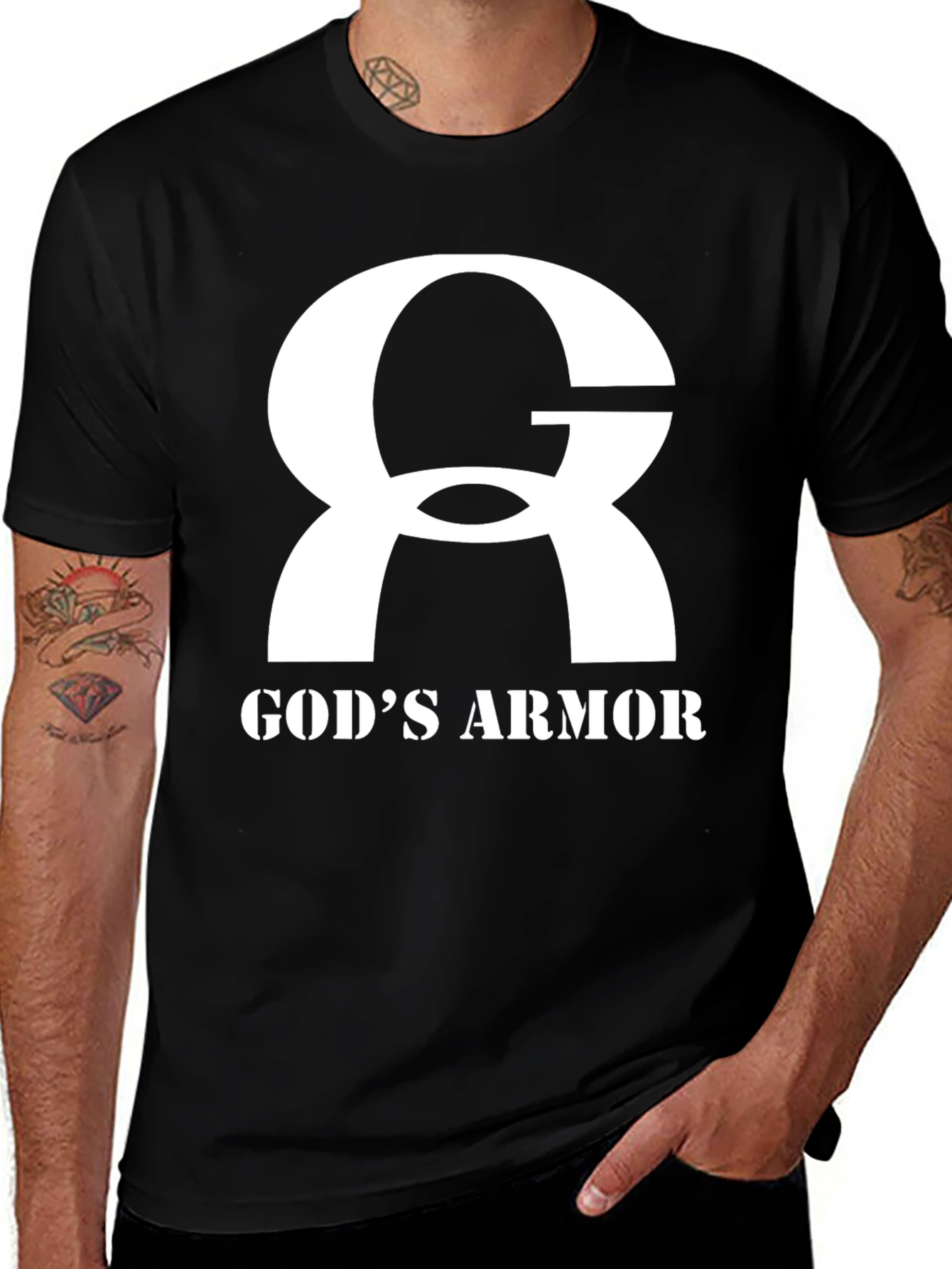God's Armor Graphic Tee - Christian Faith Apparel