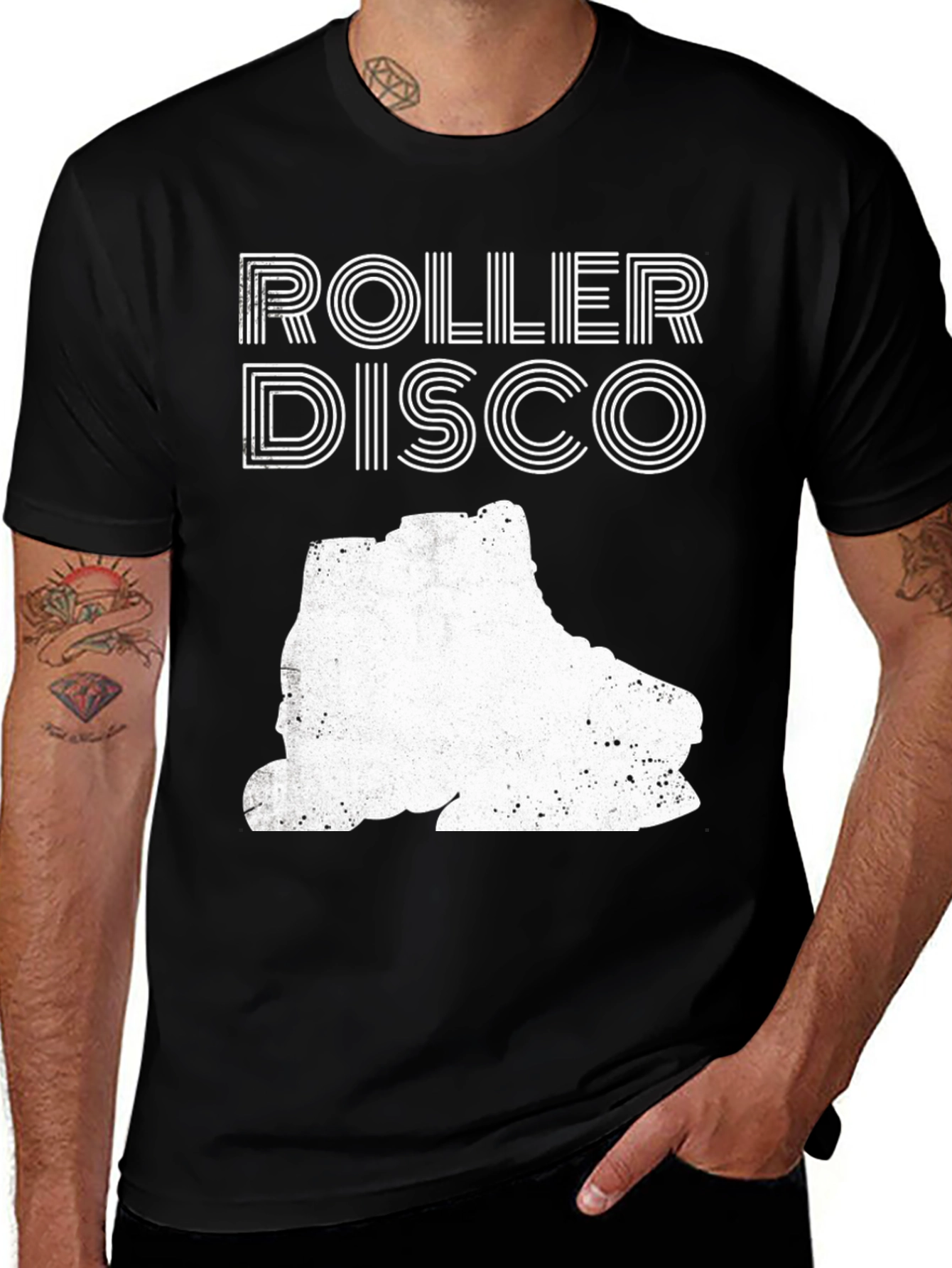 Variant 29 of Retro Roller Disco T-Shirt