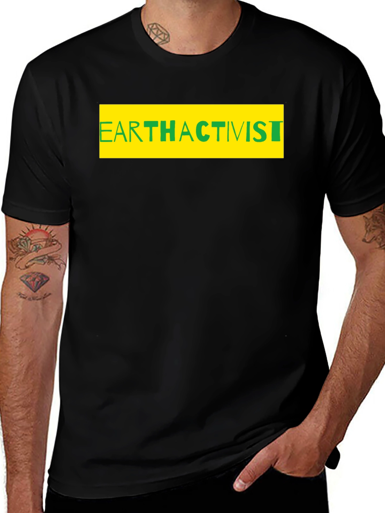 Earth Activist Graphic T-Shirt - Eco-Friendly Fashion