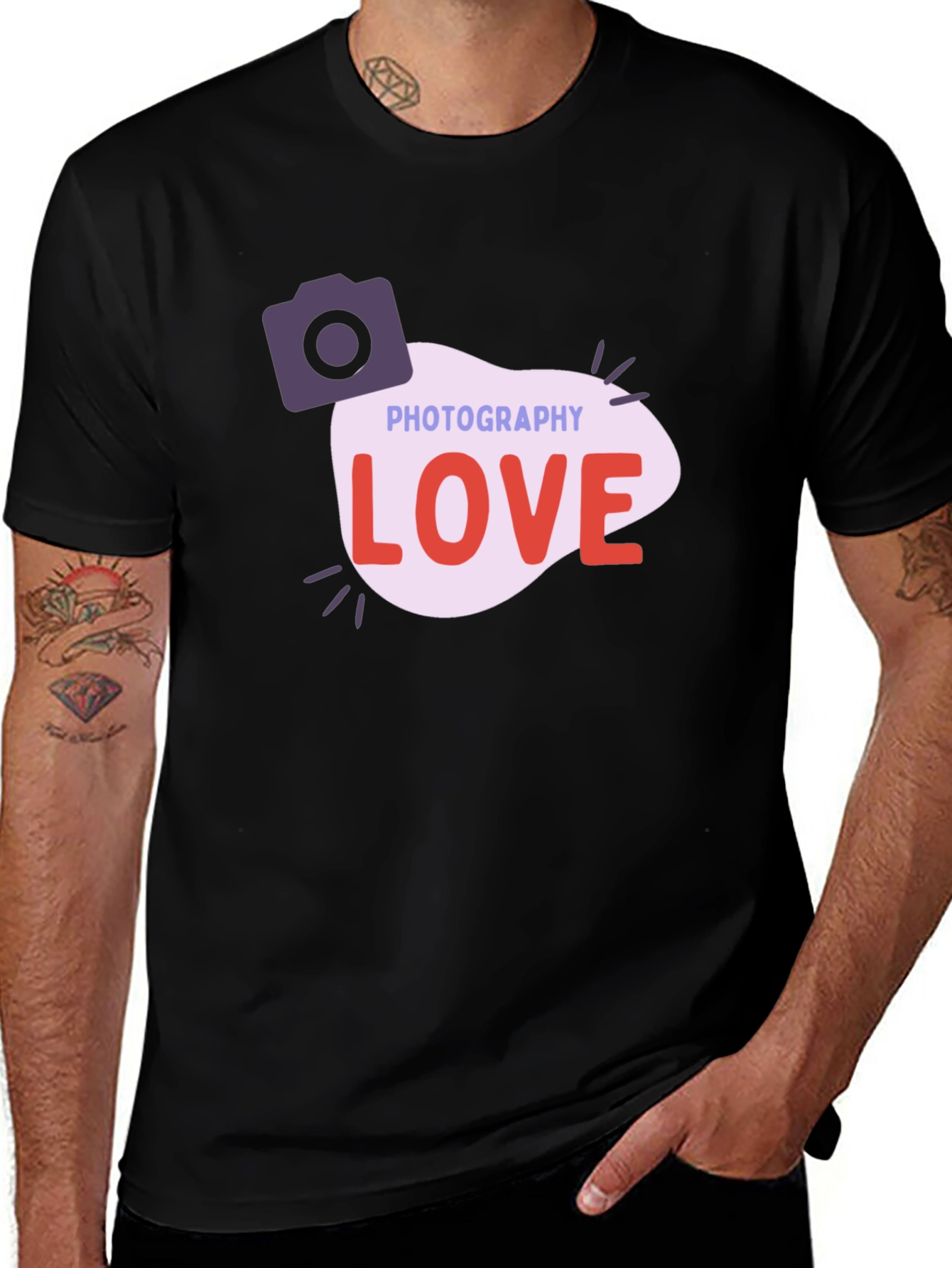 Variant 28 of Photography Love Graphic T-Shirt - Stylish & Comfortable