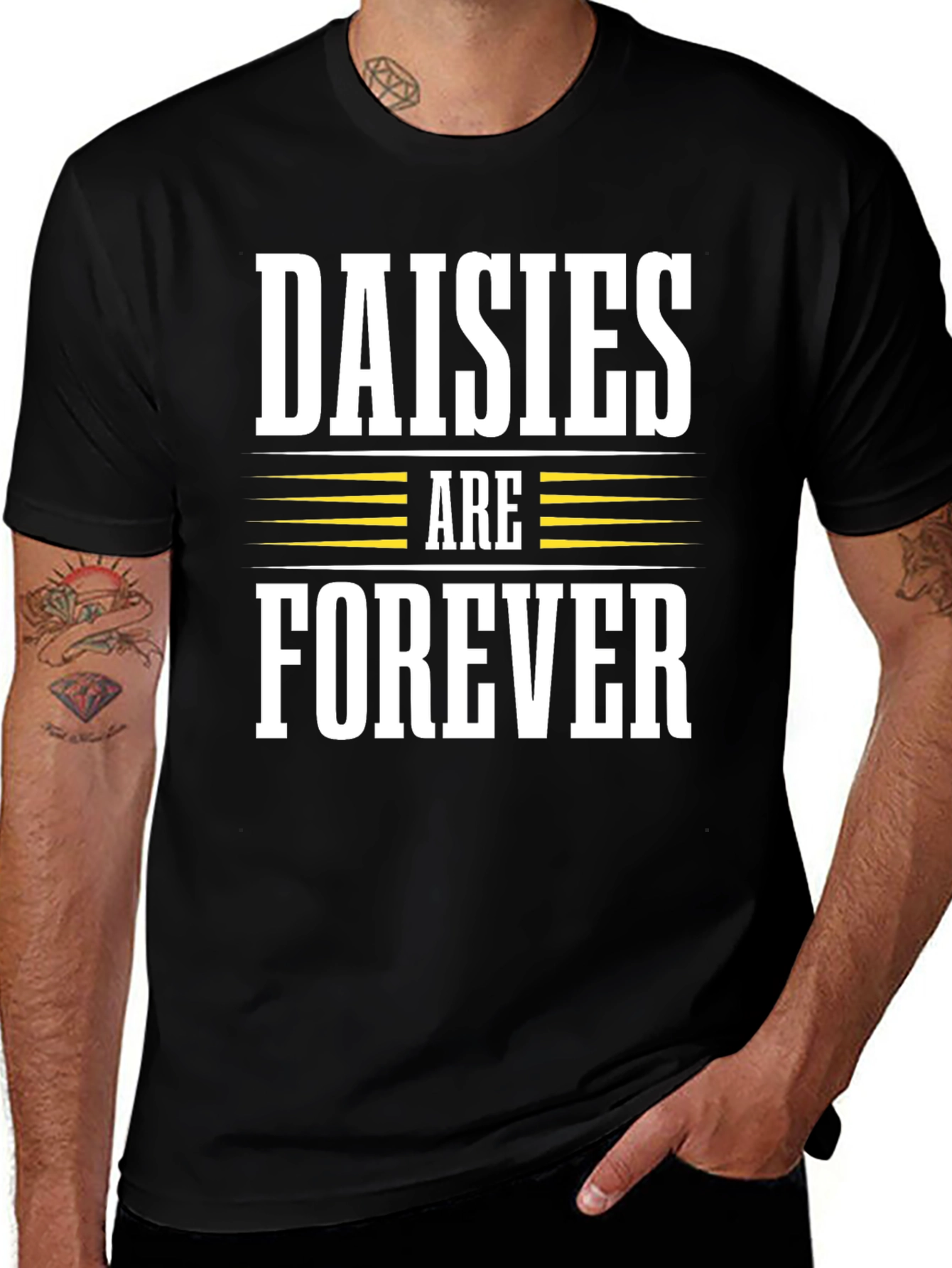 Variant 23 of Daisies are Forever Graphic Tee