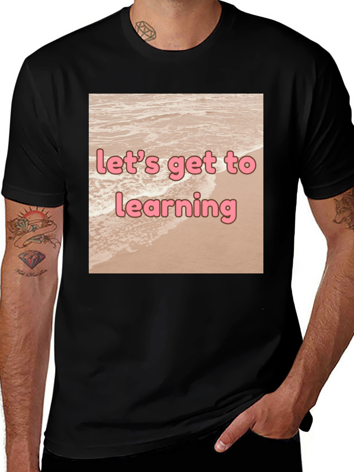Let's Get to Learning Beach T-Shirt