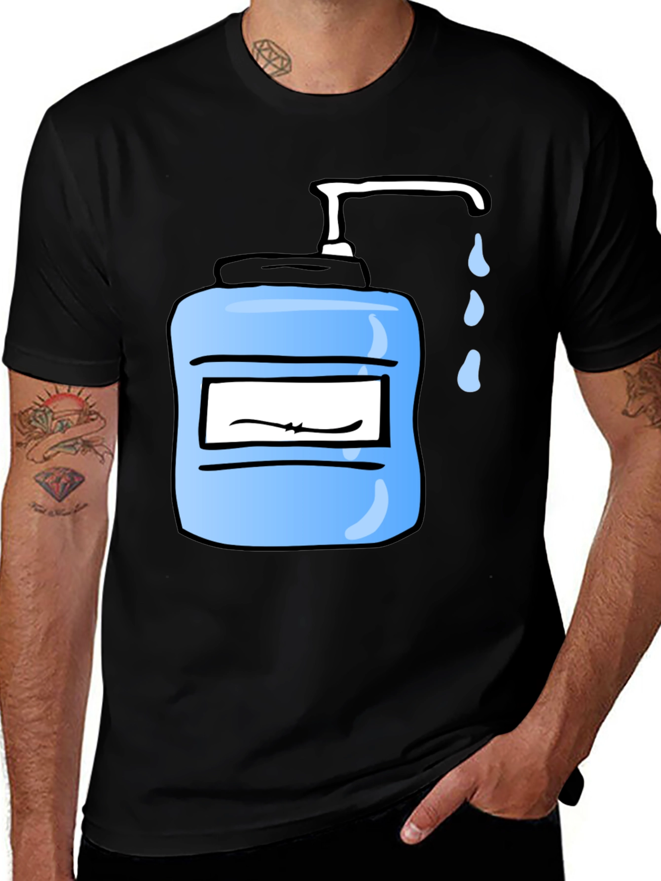 Variant 23 of Hand Sanitizer Graphic Tee