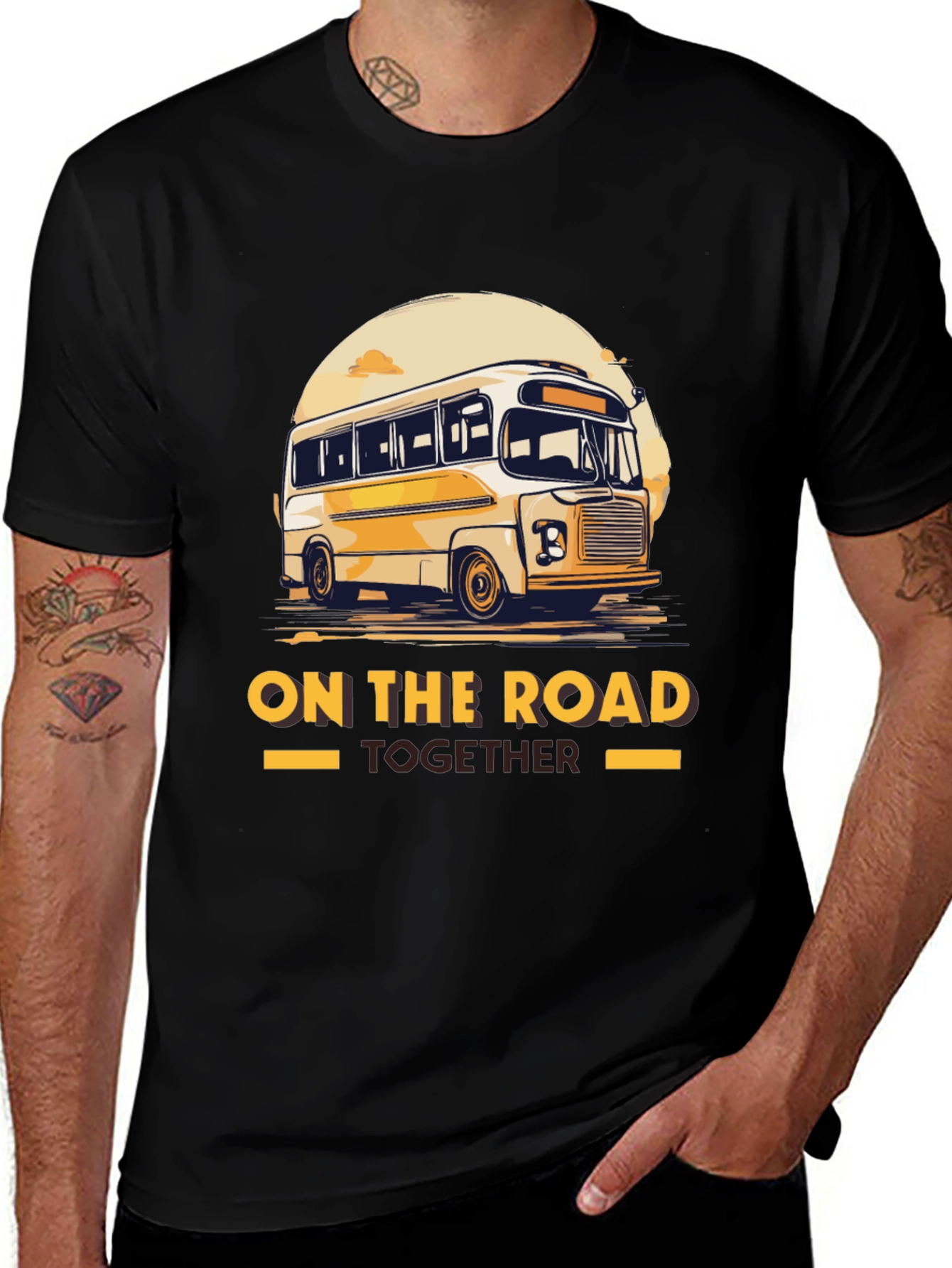 Variant 28 of On the Road Together Graphic T-Shirt