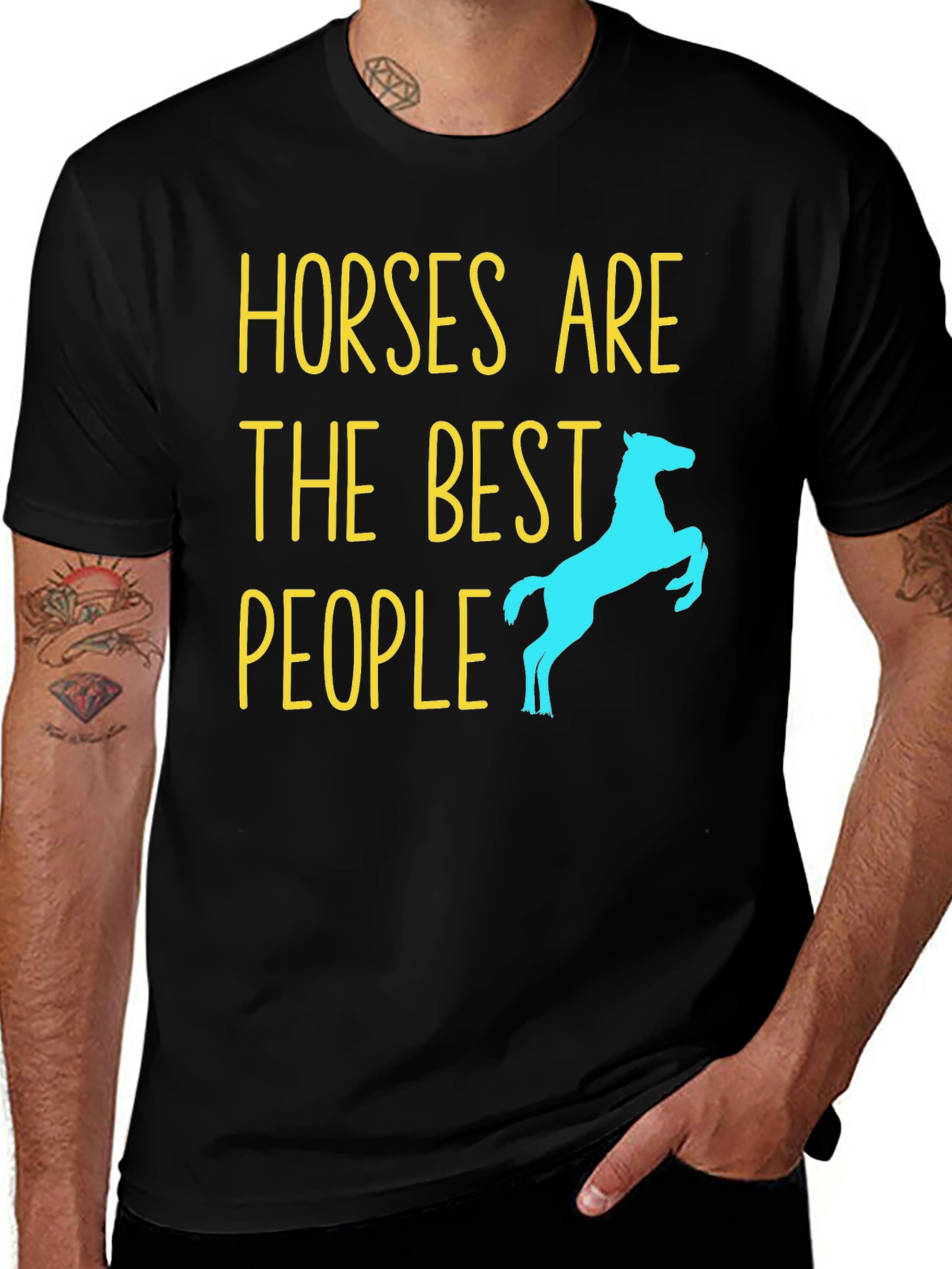 Variant 8 of Horses Are The Best People T-Shirt