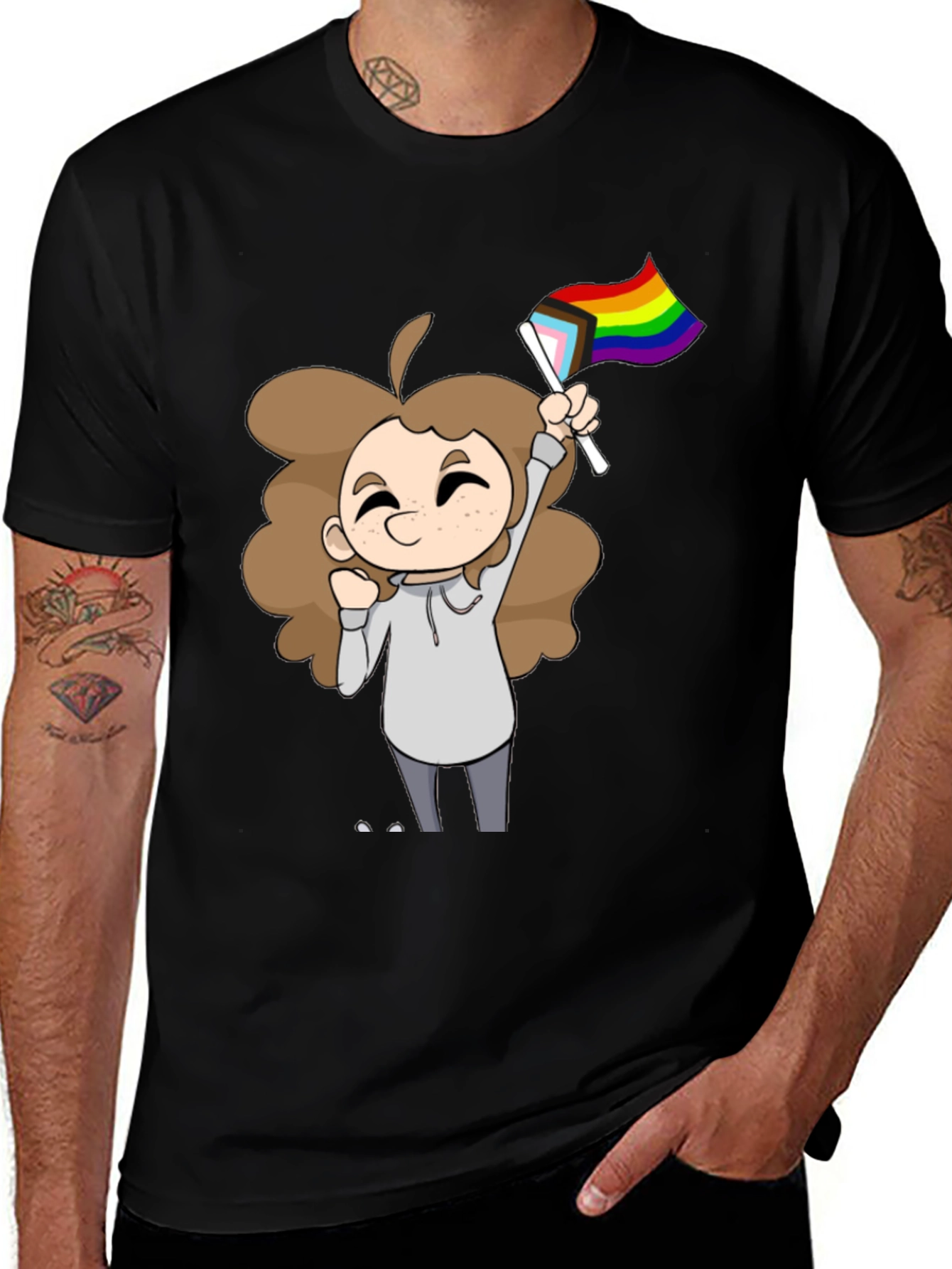Variant 3 of Pride Cartoon T-Shirt