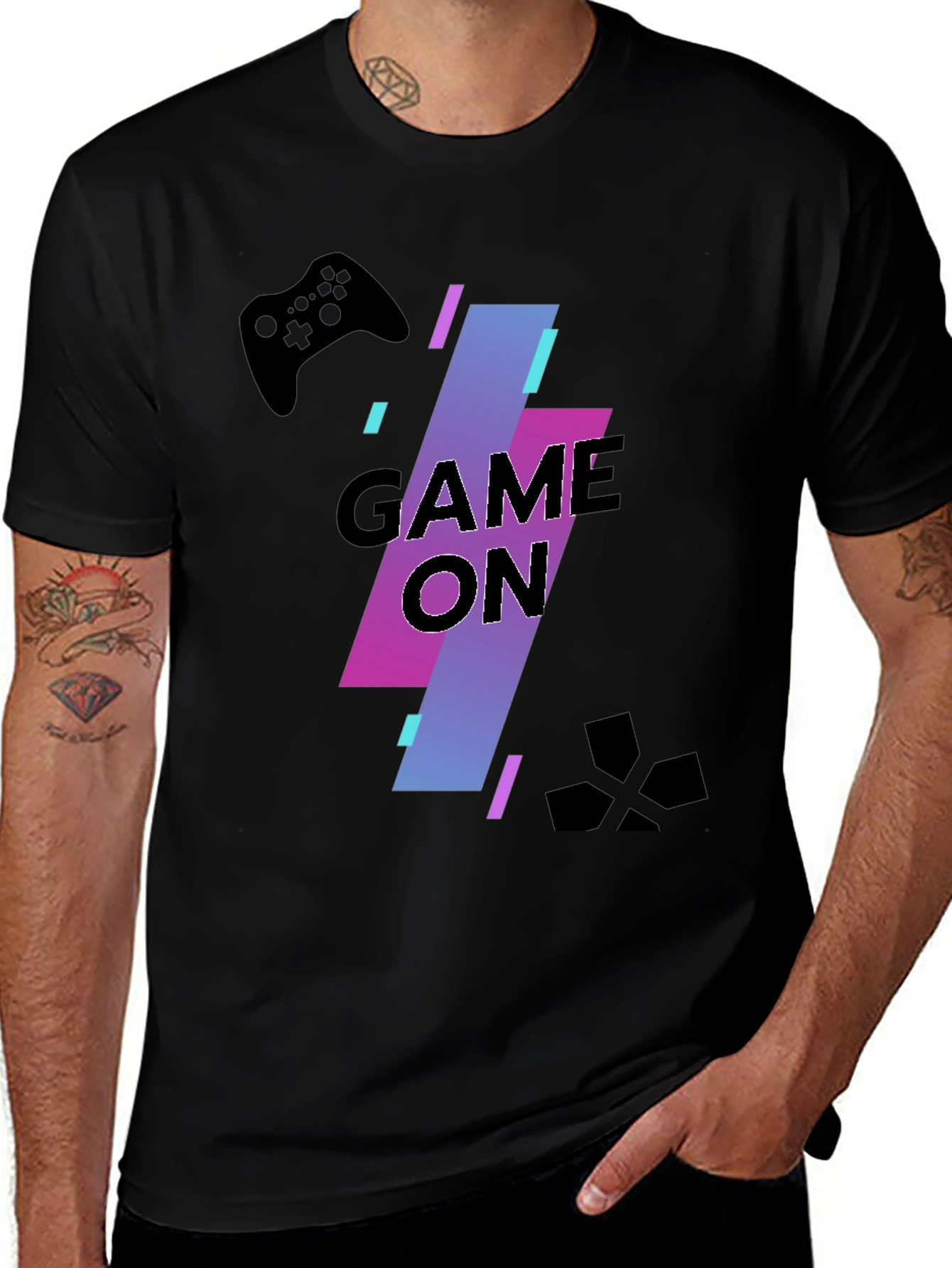 Variant 30 of Game On! Graphic Tee - Gamer Style