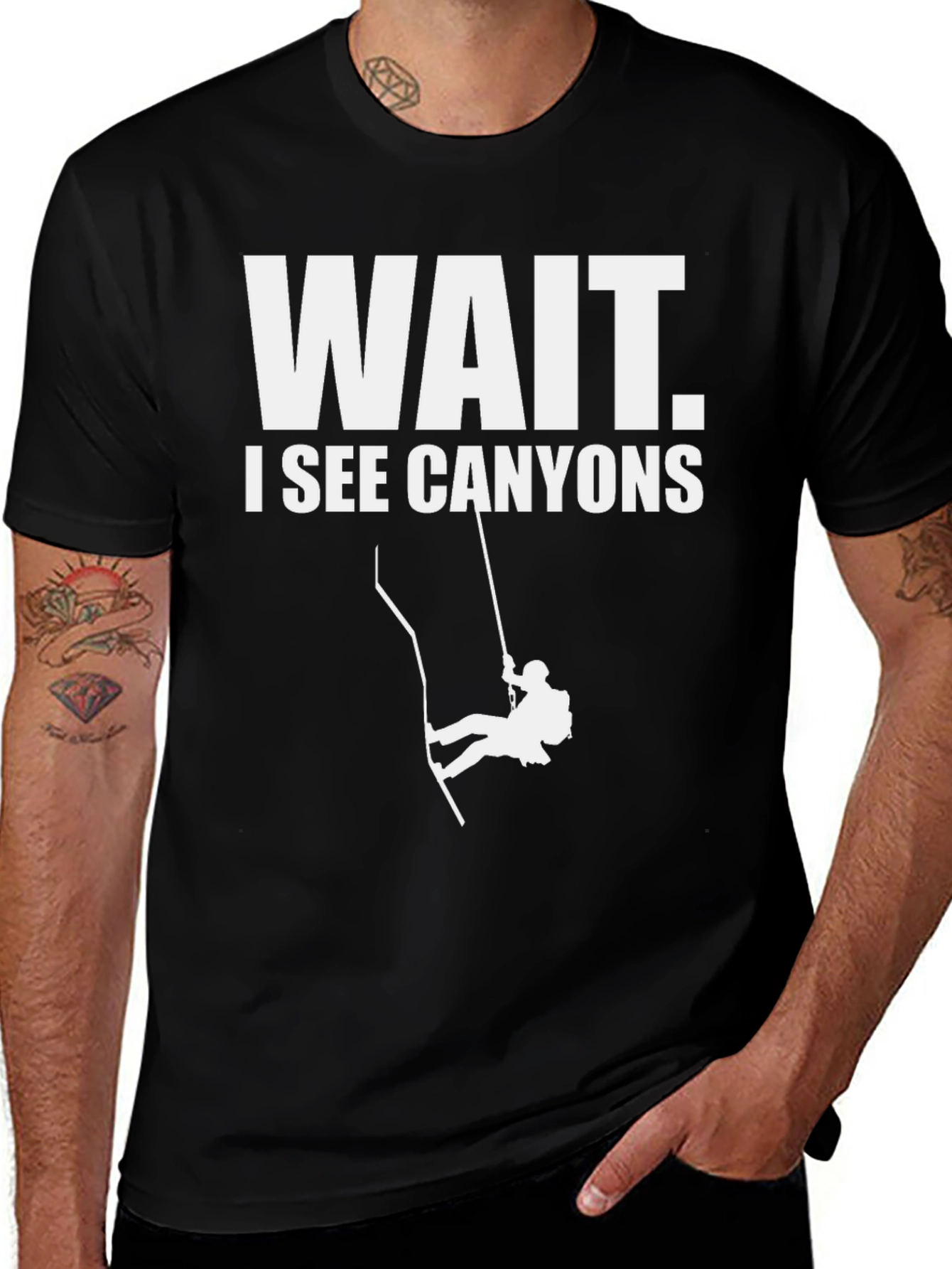 Canyoneering T-Shirt - Wait, I See Canyons