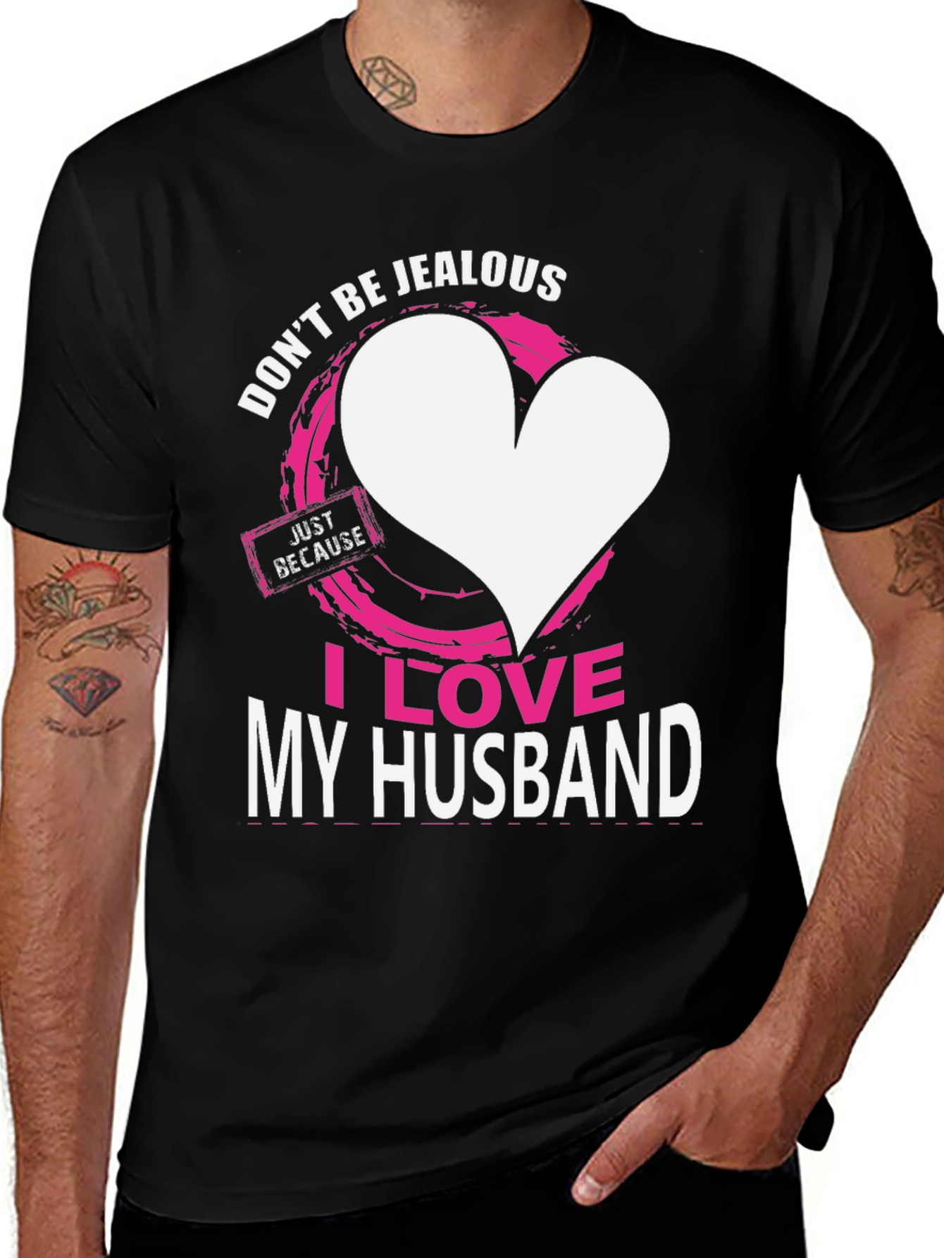 Variant 25 of I Love My Husband Graphic Tee