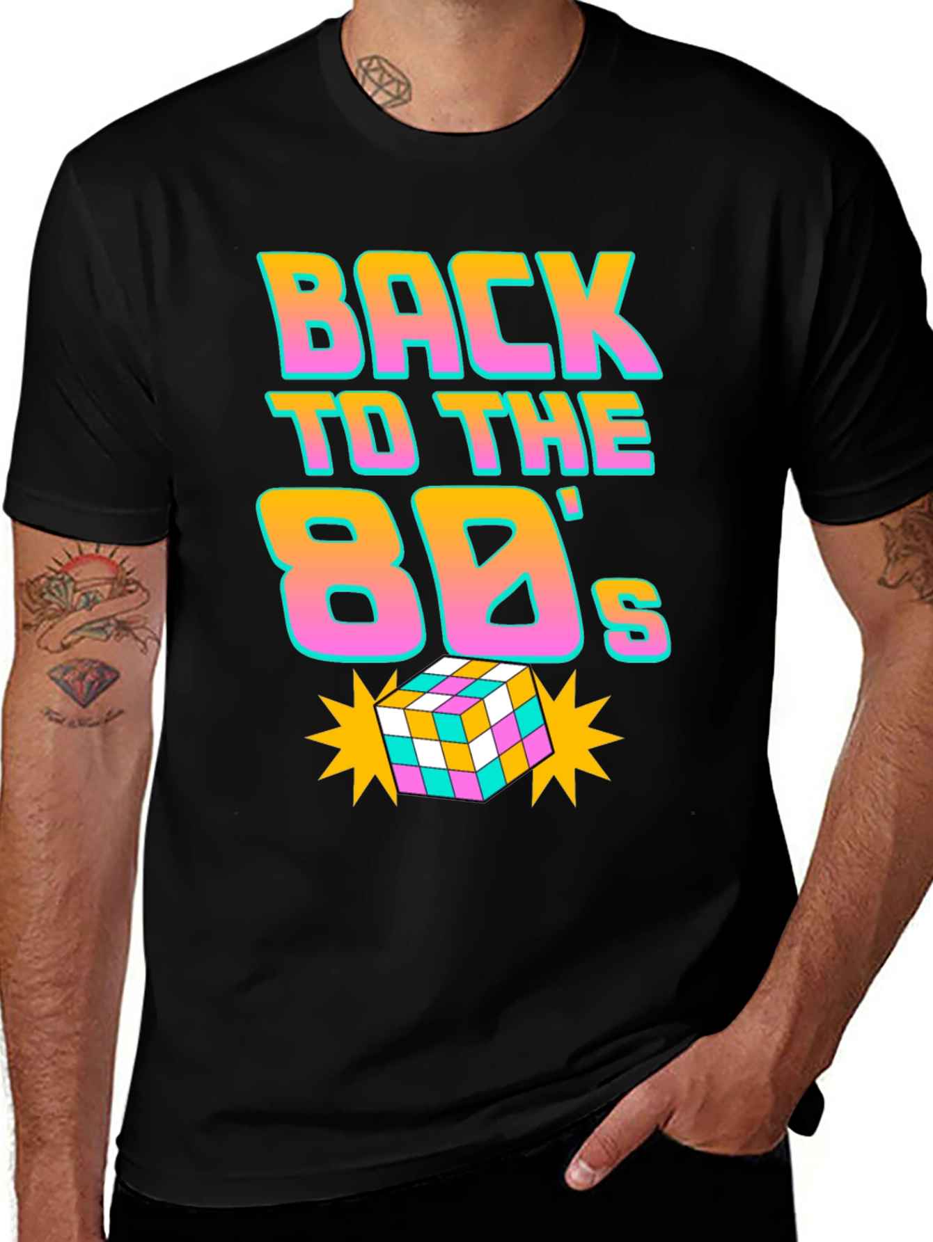 Variant 13 of Back to the 80s T-Shirt Retro Style Tee