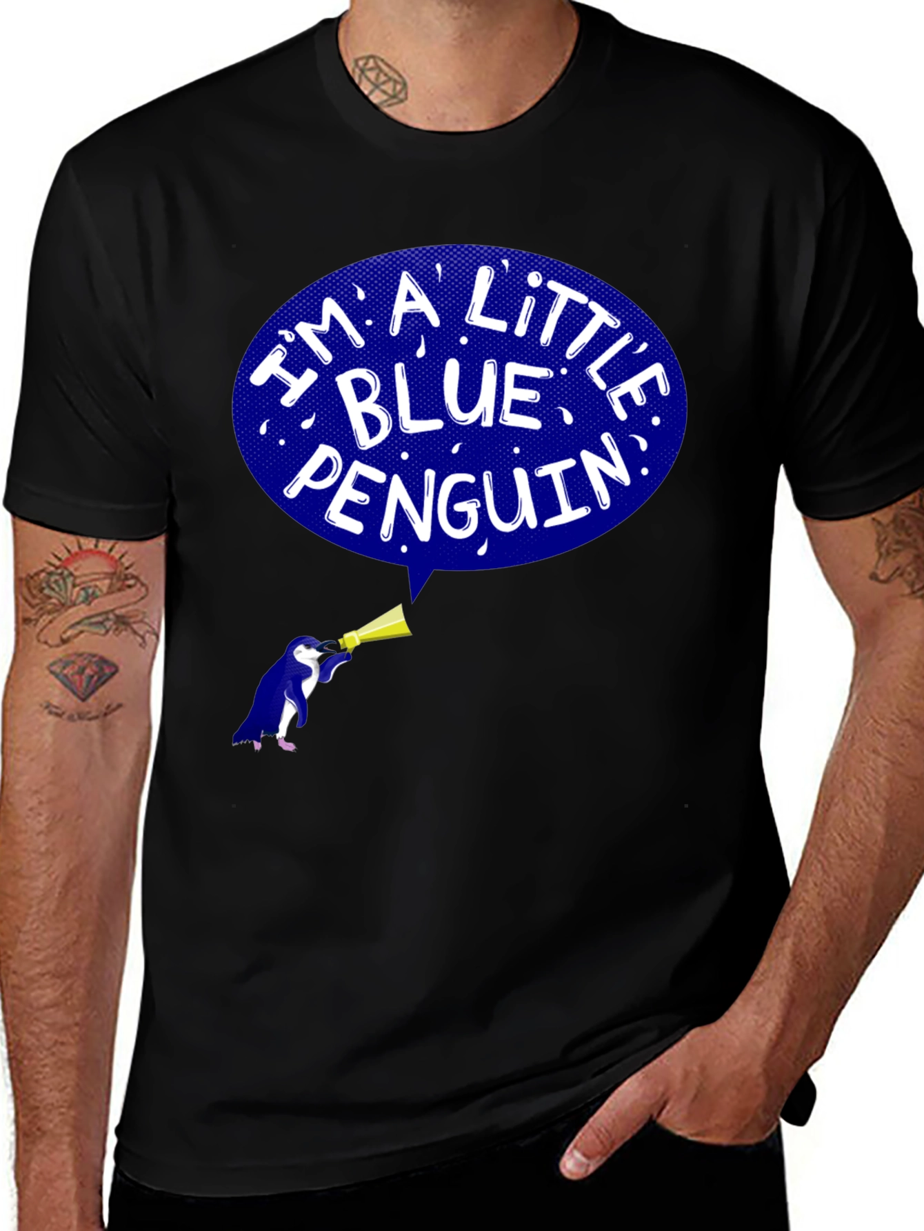 Variant 16 of Blue Penguin Graphic T-Shirt