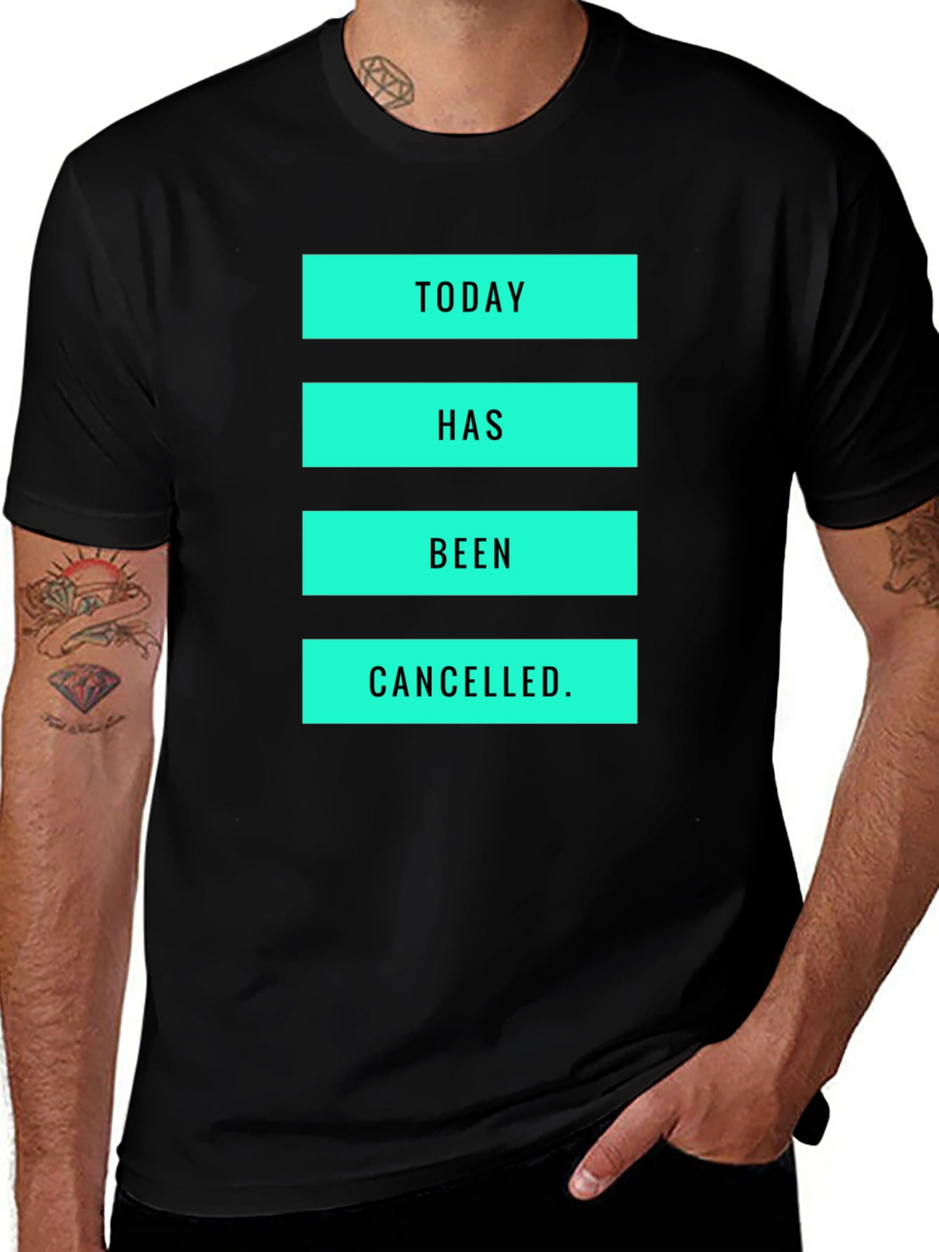 Variant 14 of Today Has Been Cancelled T-Shirt