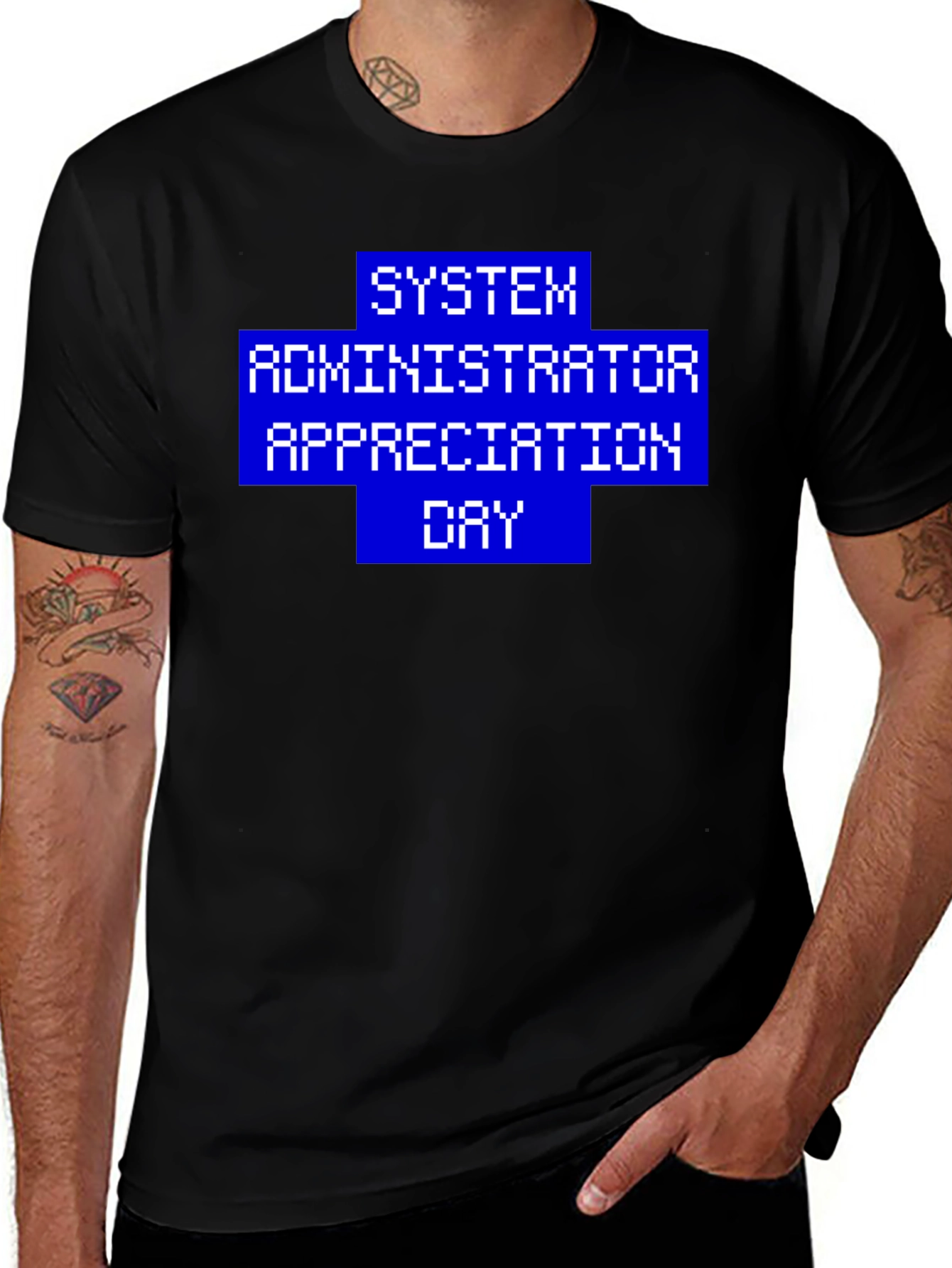 SysAdmin Appreciation Day Tee - Pixel Design