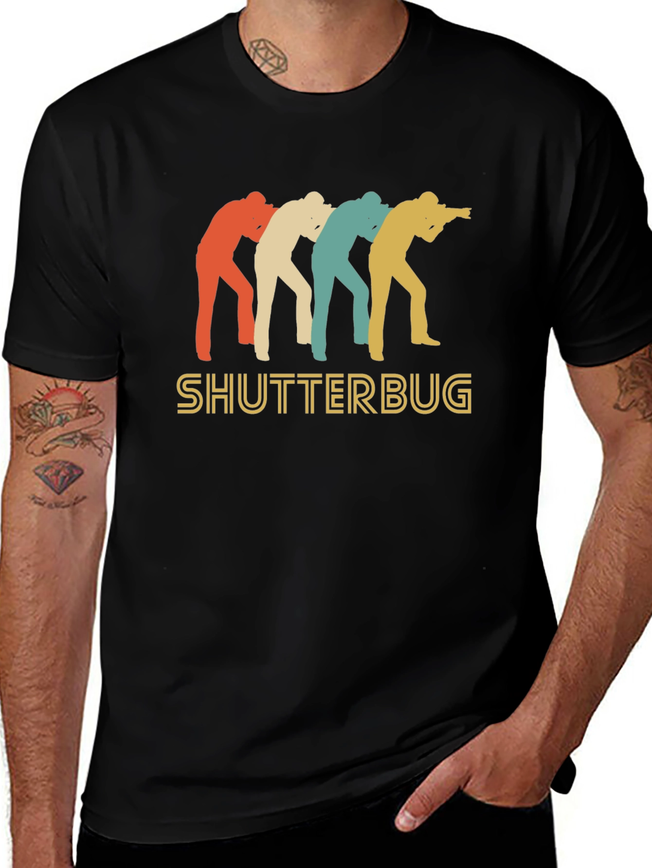 Variant 17 of Shutterbug Retro Style T-Shirt