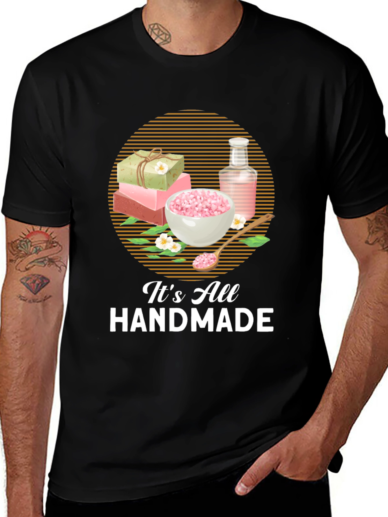 Variant 21 of Handmade All Natural Spa T-Shirt