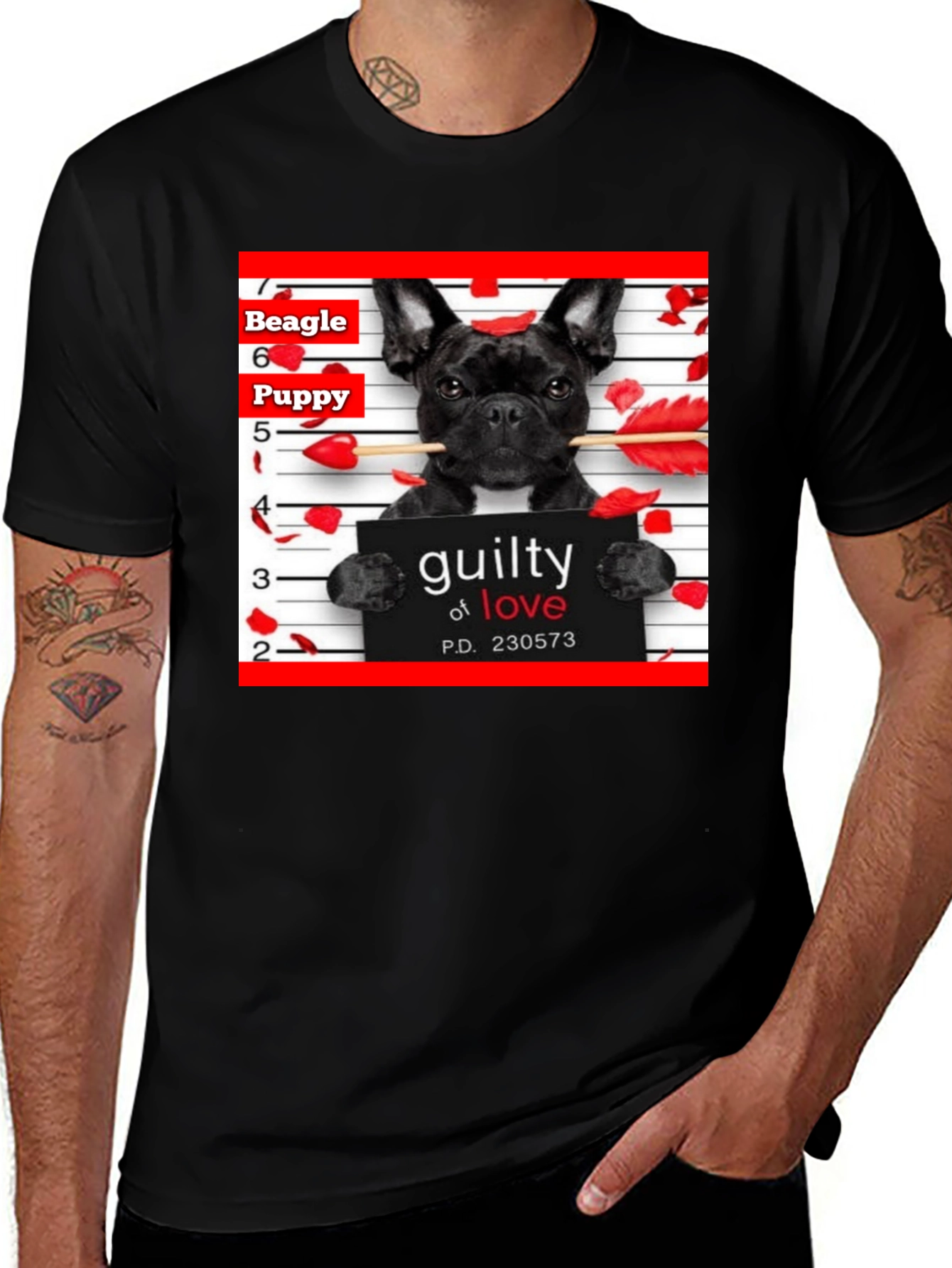 Guilty of Love Dog T-Shirt