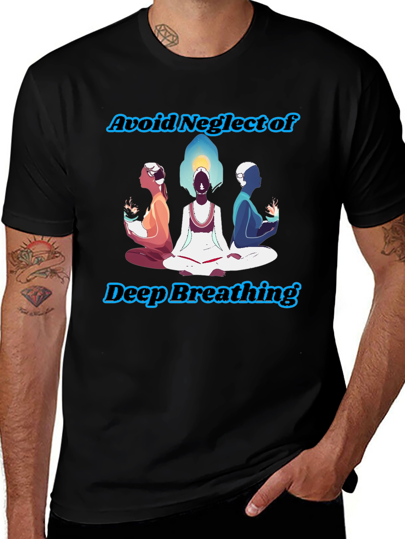 Variant 14 of Deep Breathing T-Shirt