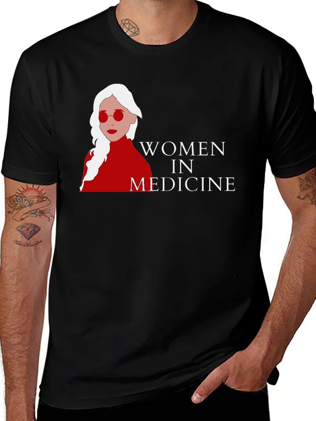 Variant 8 of Women in Medicine Graphic T-Shirt