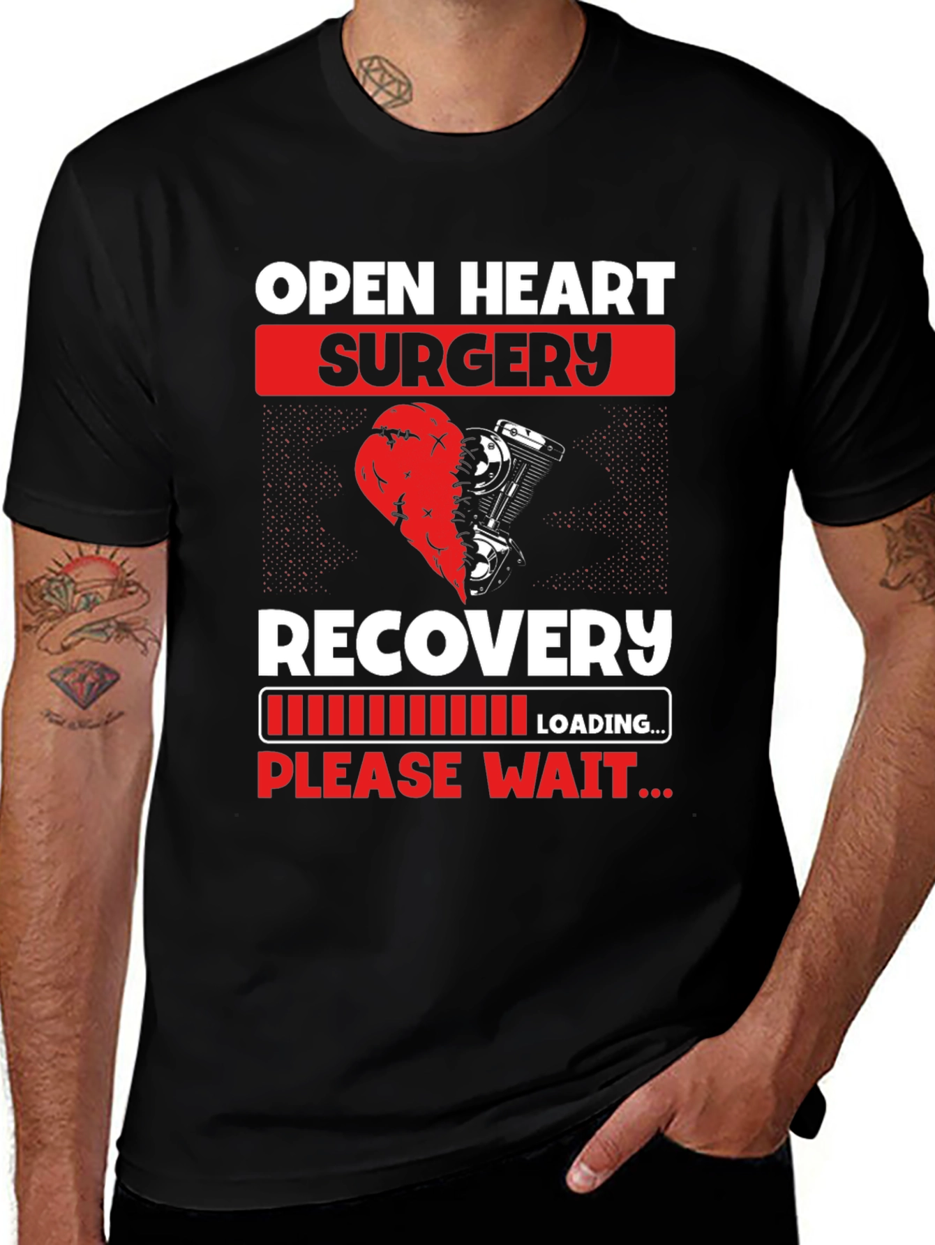 Variant 23 of Open Heart Surgery Recovery T-Shirt