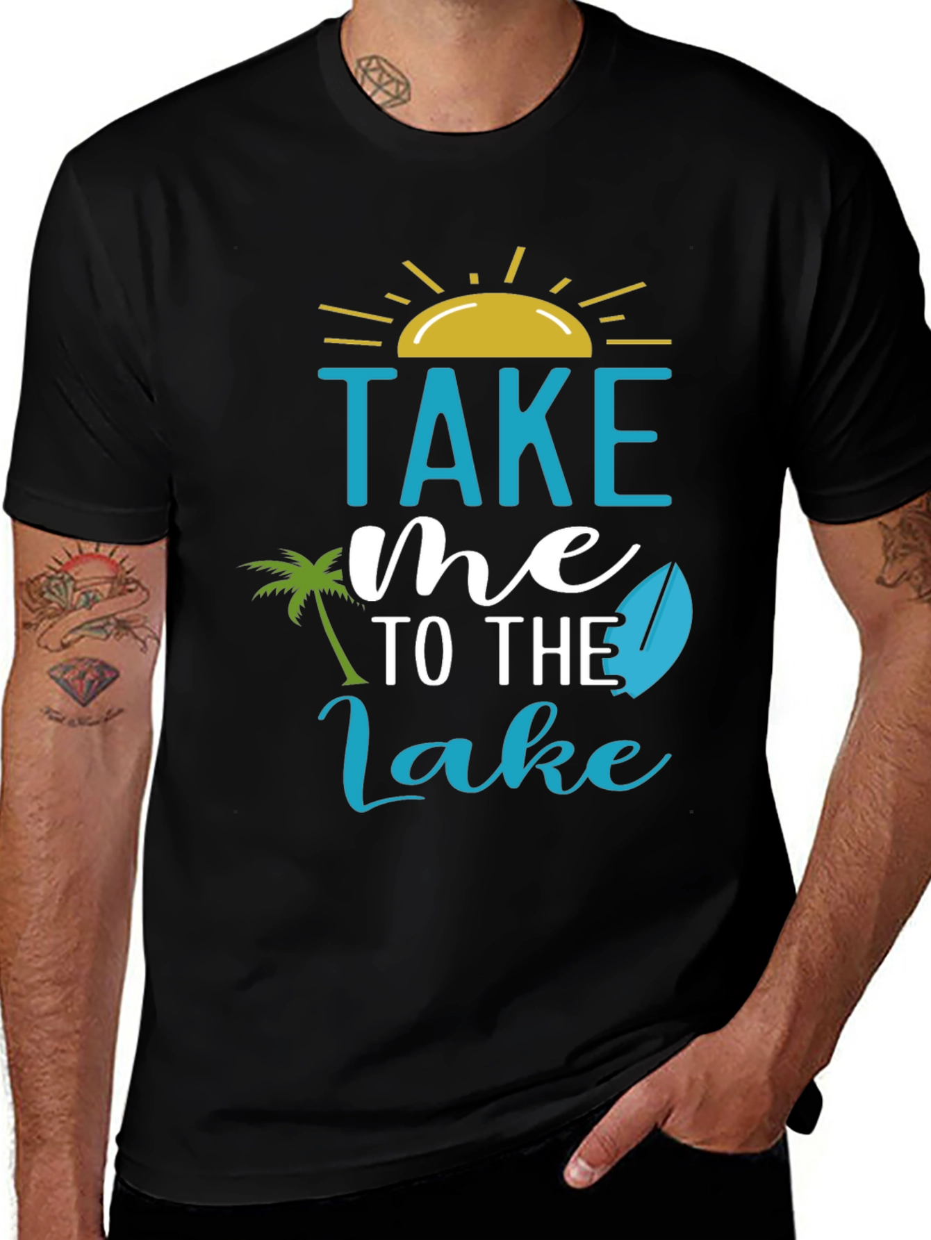 Variant 25 of Take Me To The Lake Graphic Tee