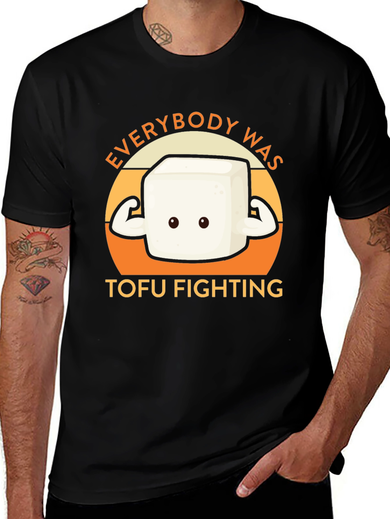 Everybody Was Tofu Fighting Graphic Tee