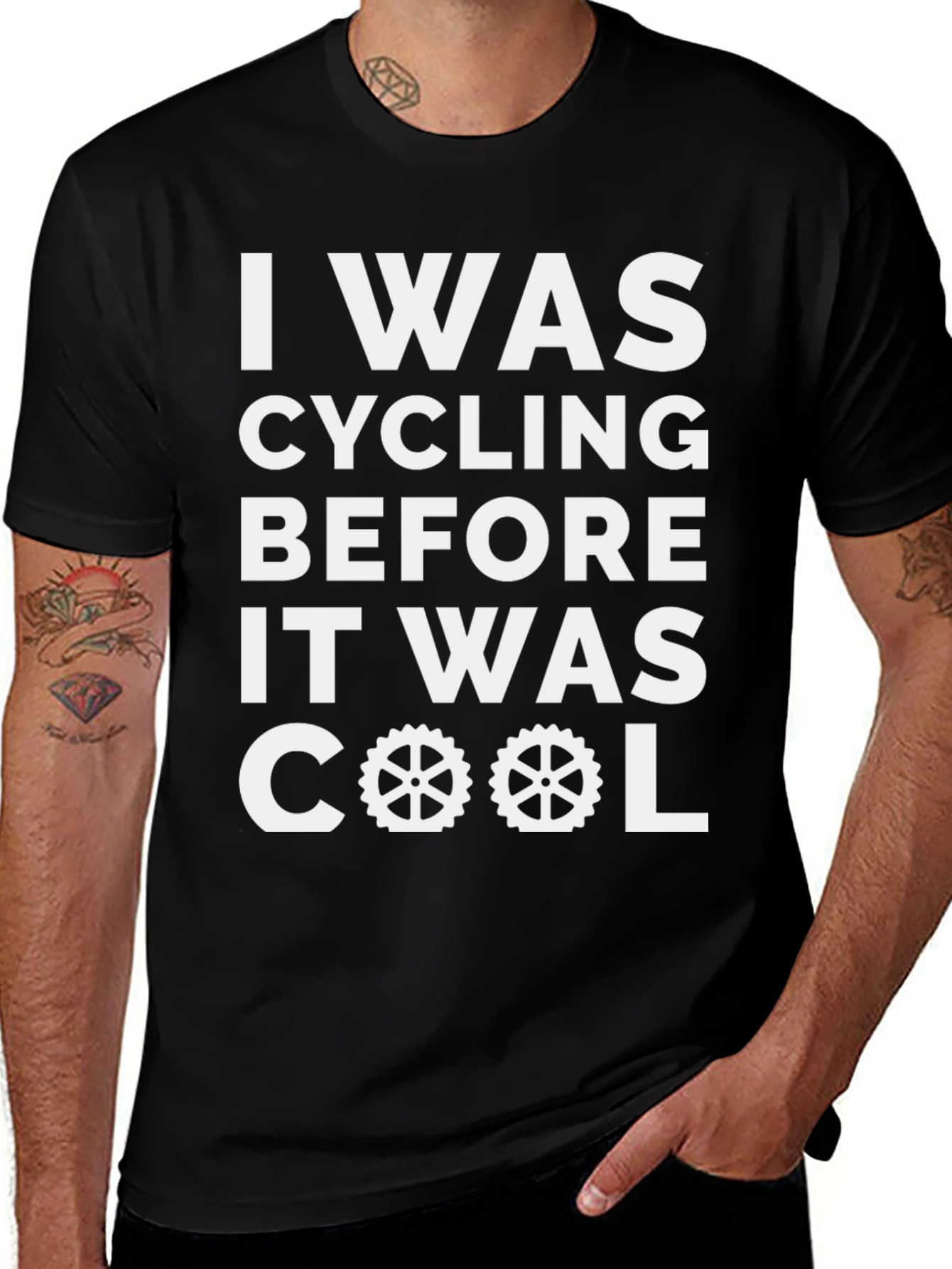 Variant 2 of Cycling Before It Was Cool T-Shirt