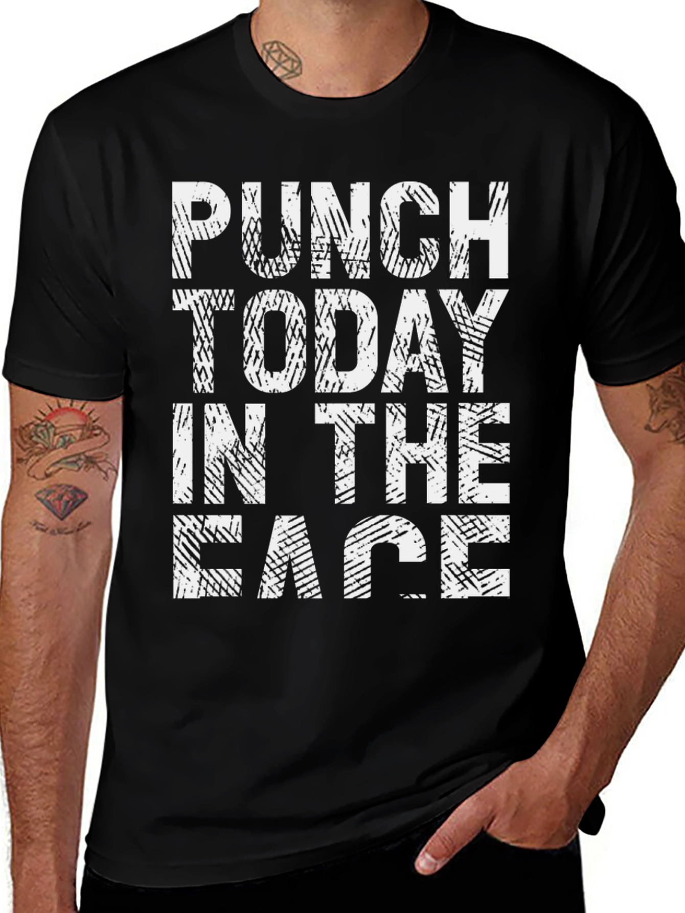 Variant 4 of Punch Today in the Face T-Shirt